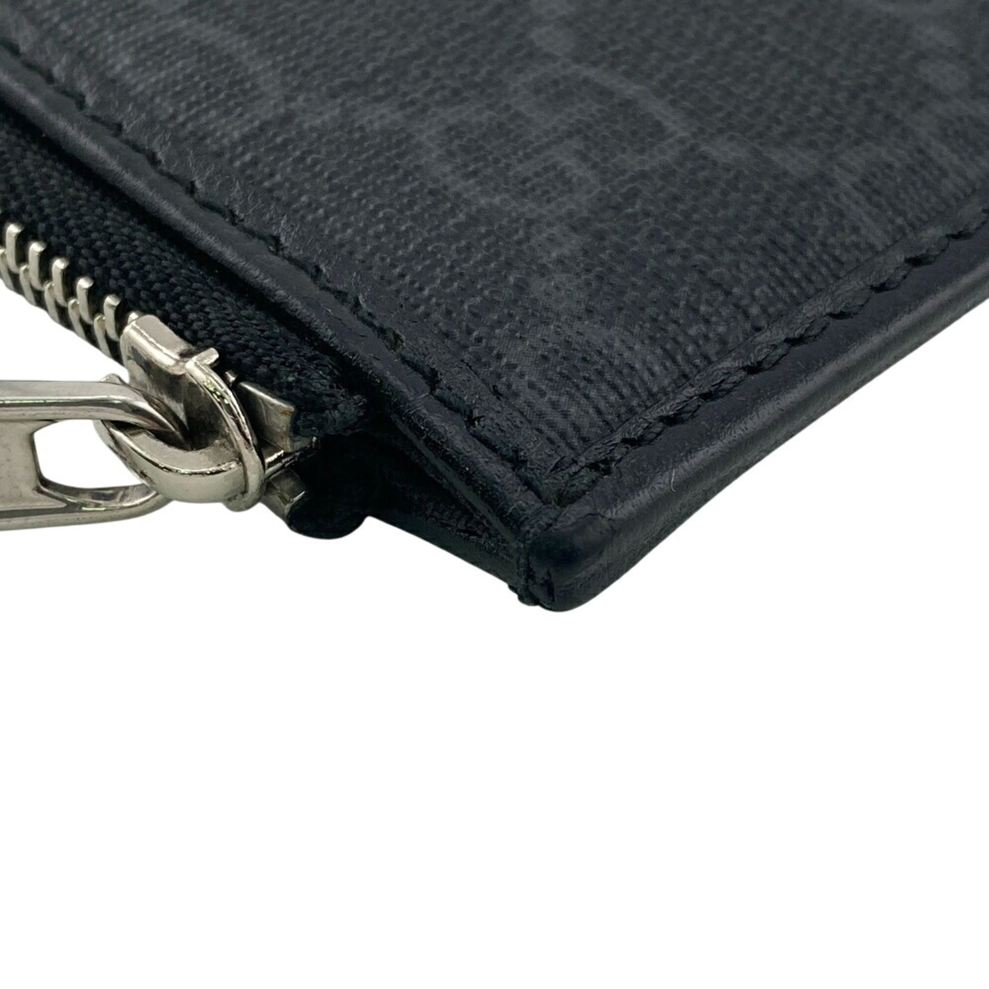 Gucci Gg Supreme Black Leather Long Wallet (Bi-Fold) (Pre-Owned)