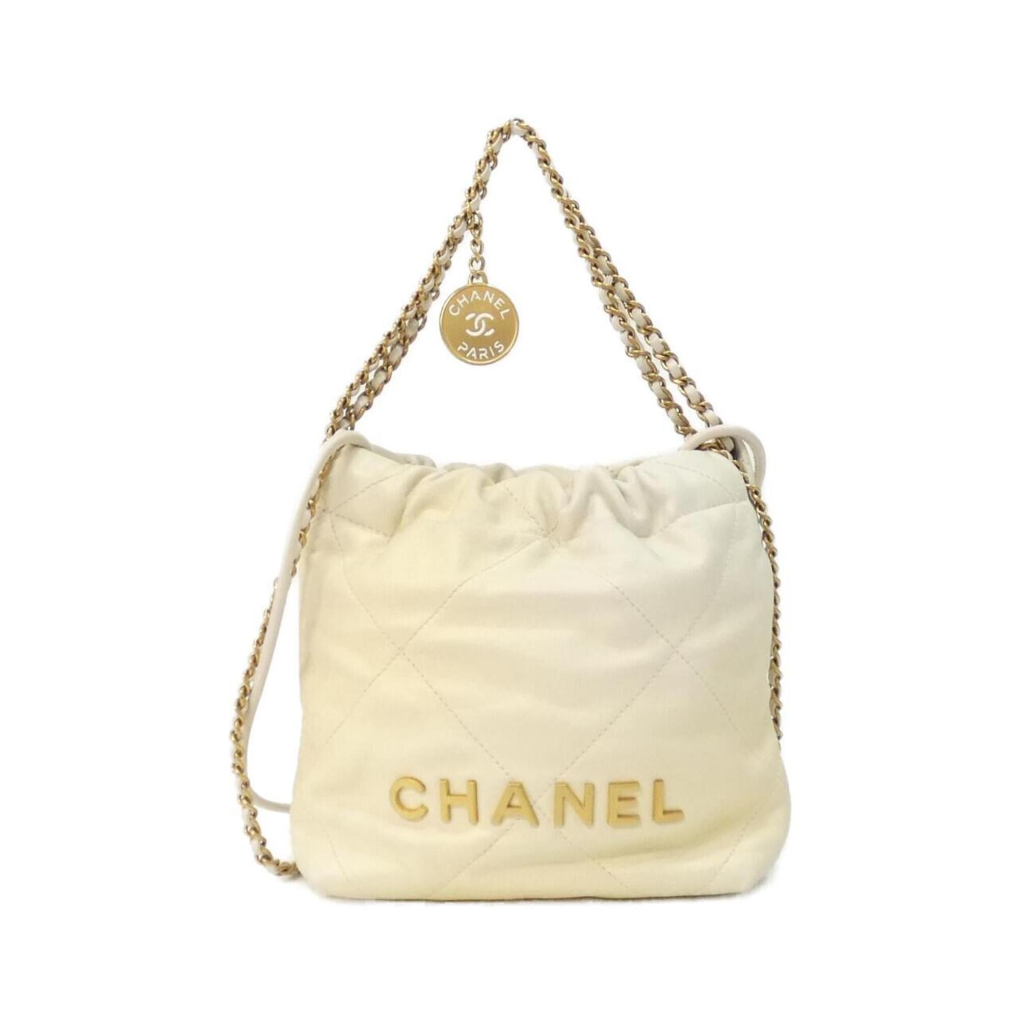 Chanel White Handbag (Pre-Owned)