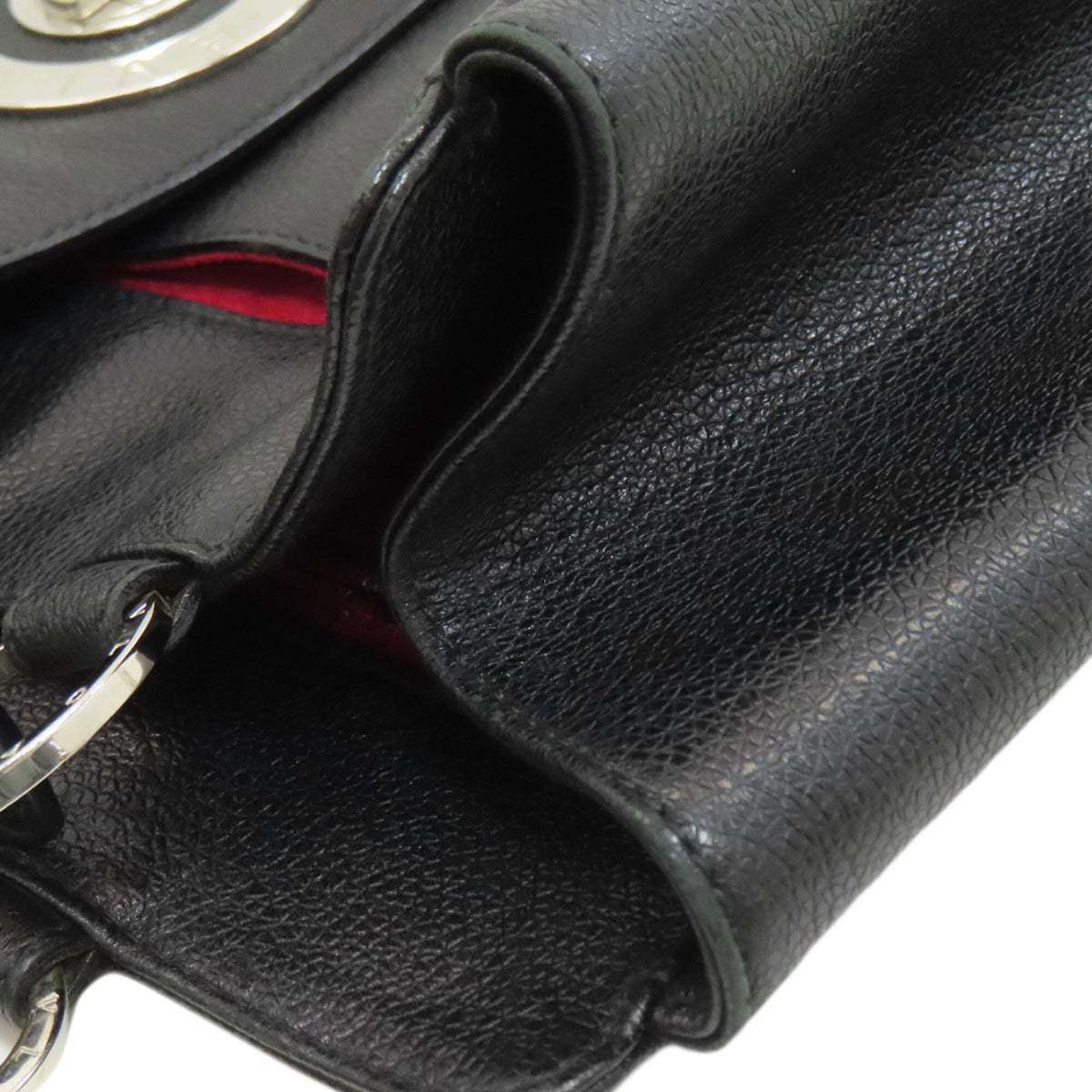 Bvlgari Black Leather Tote Bag (Pre-Owned)