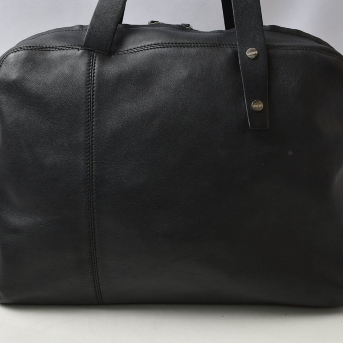 Loewe Black Leather Handbag (Pre-Owned)