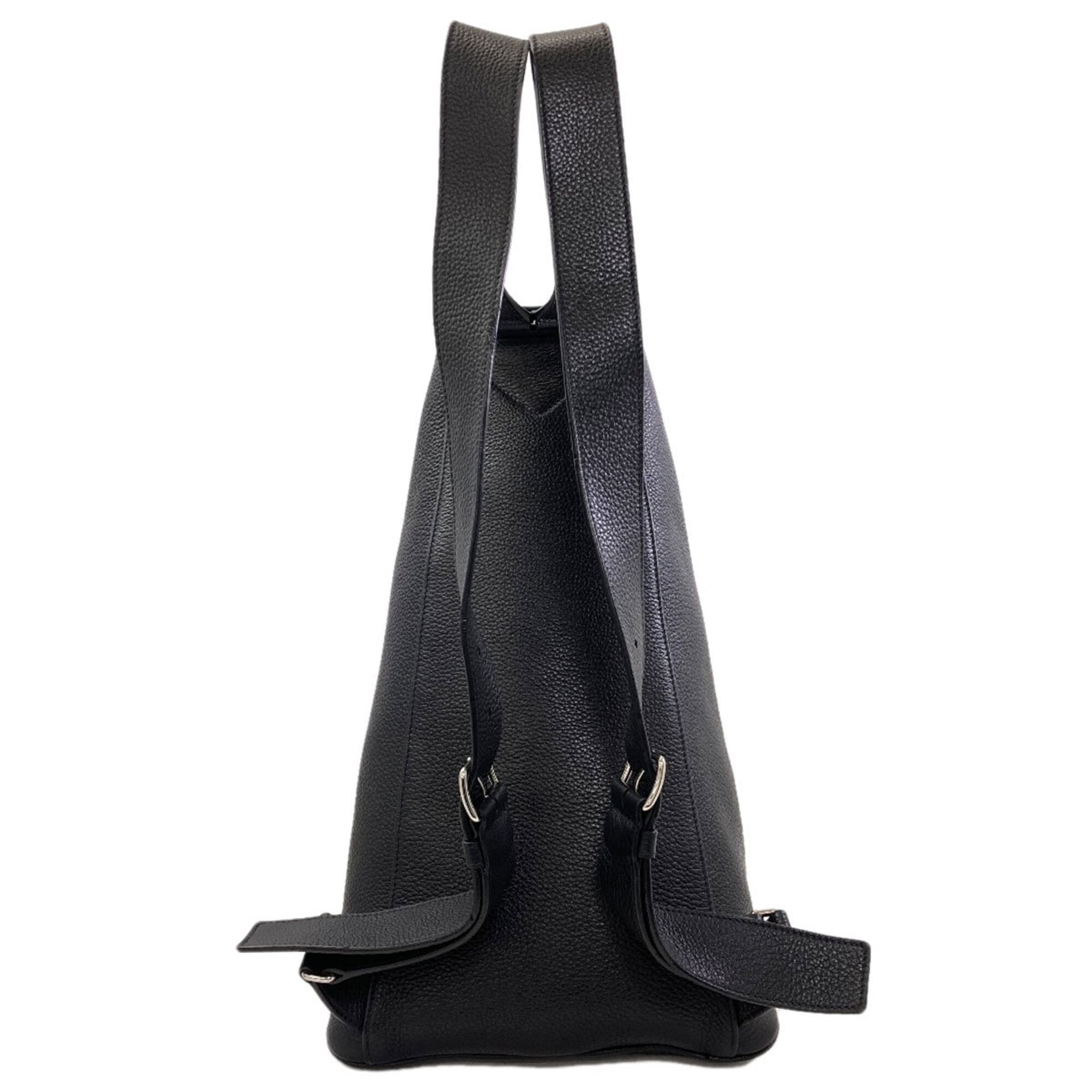 Prada Black Leather Backpack (Pre-Owned)