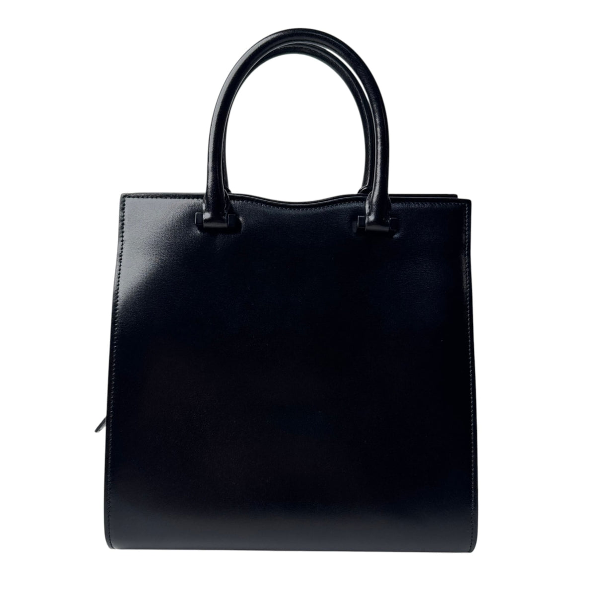Saint Laurent Black Leather Handbag Shoulder Bag (Pre-Owned)