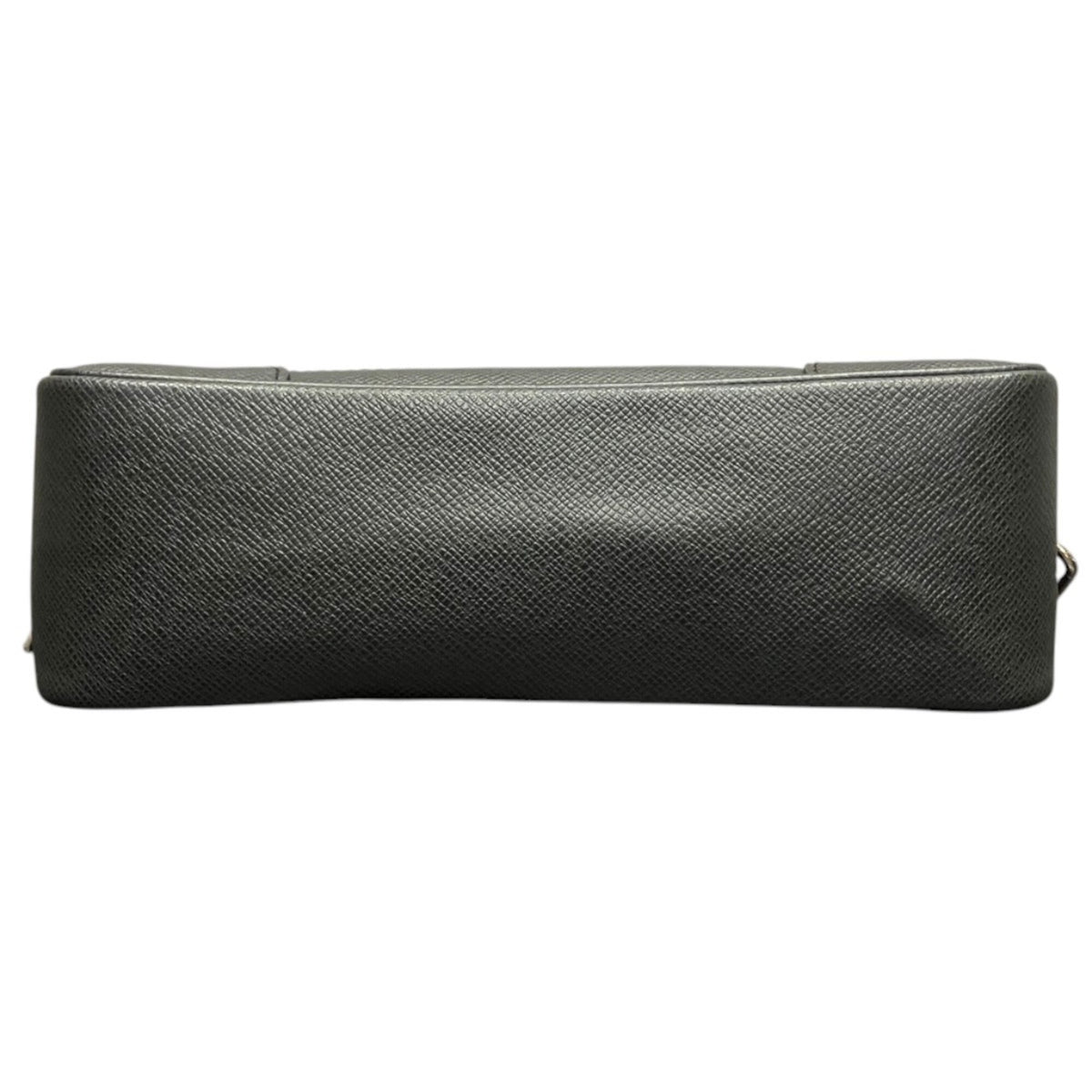 Louis Vuitton Taiga Ardoise Black Leather Clutch Bag (Pre-Owned)