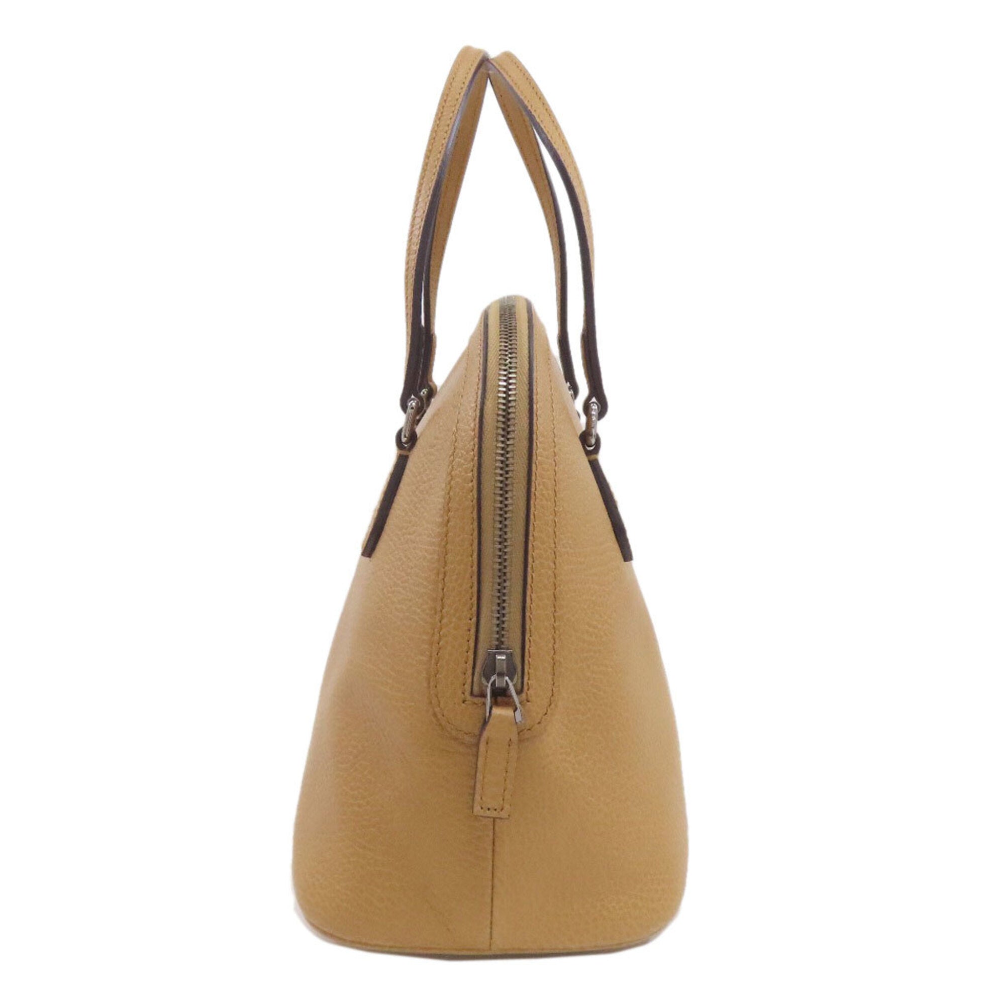 Gucci Brown Leather Handbag (Pre-Owned)