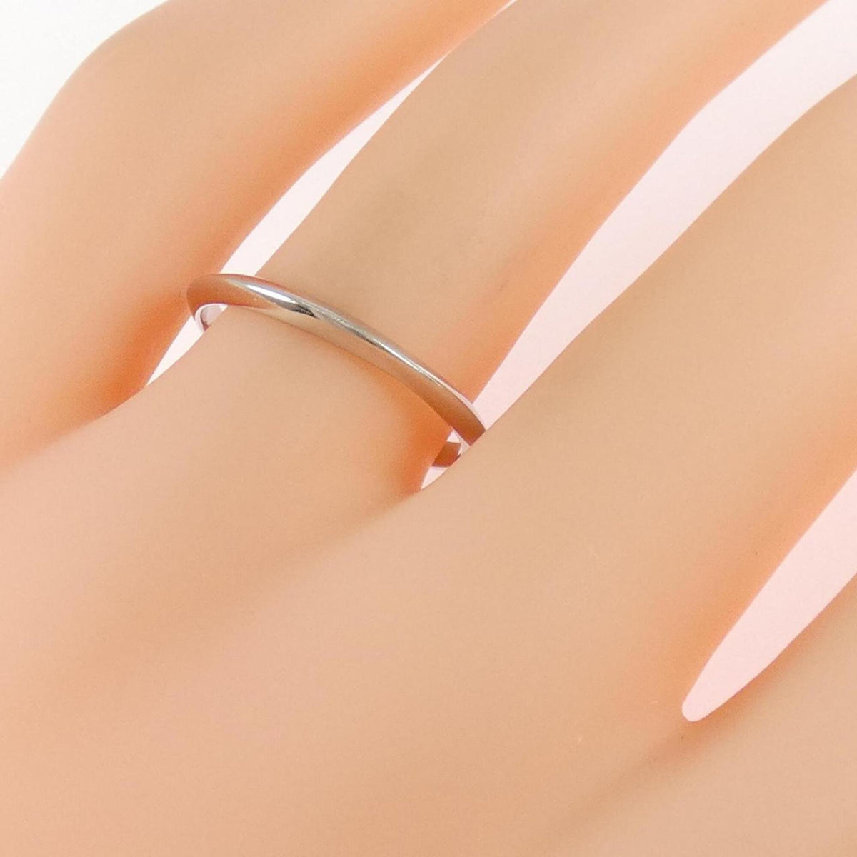 Tiffany Platinum 950 Band Ring (Pre-Owned)