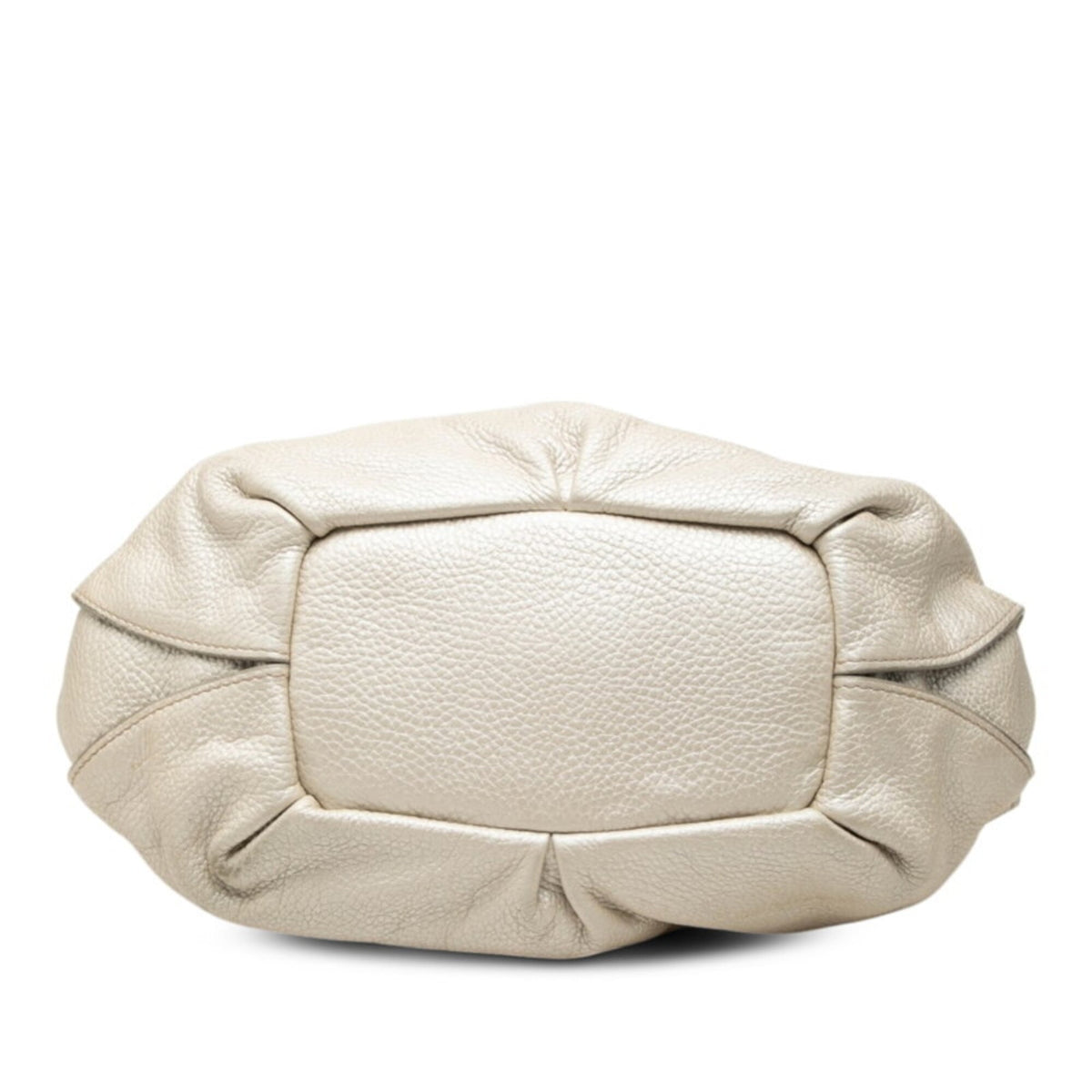 Celine Bittersweet White Leather Handbag (Pre-Owned)