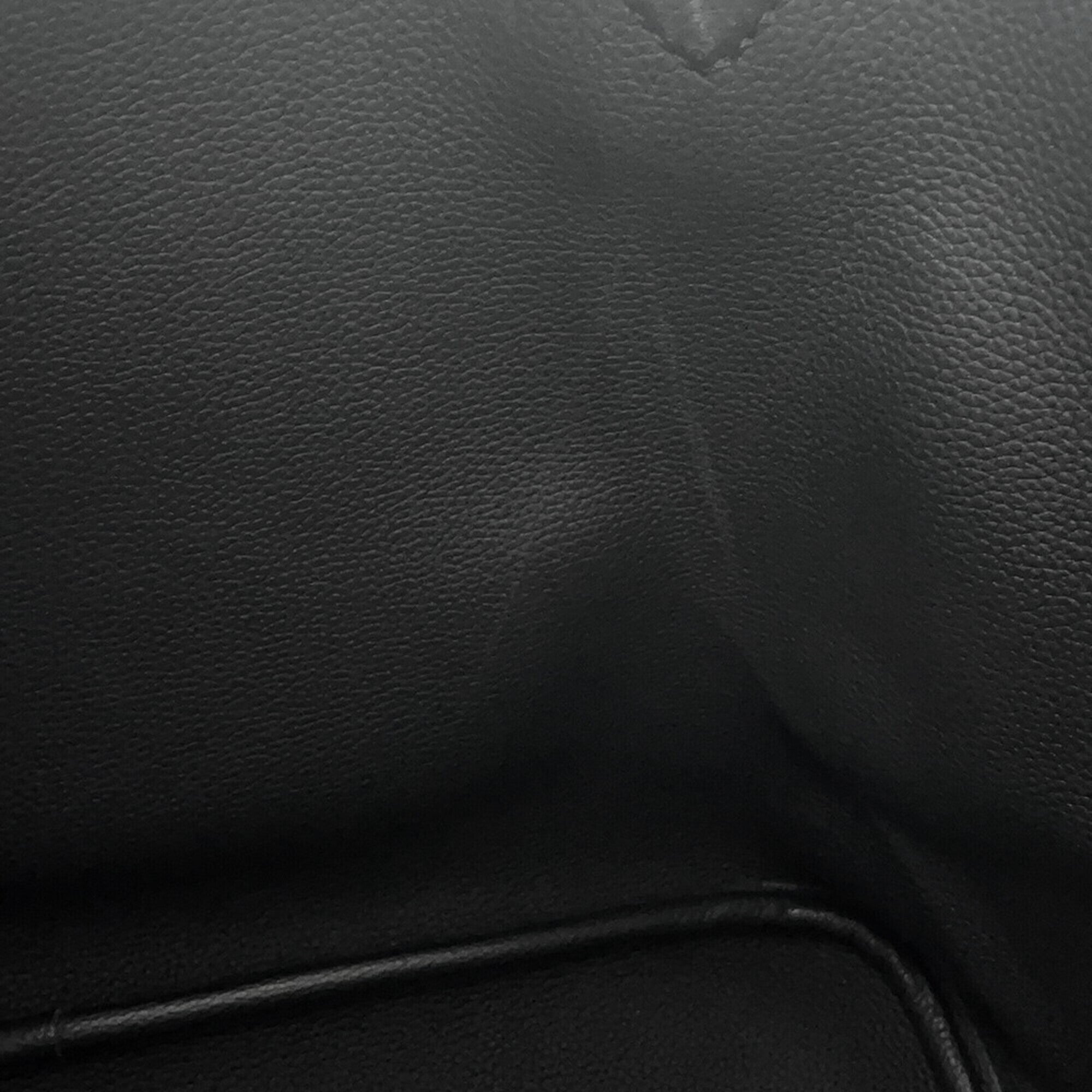 Louis Vuitton Monogram Noir Monogram Leather Handbag Pouch Tote Bag (Pre-Owned)