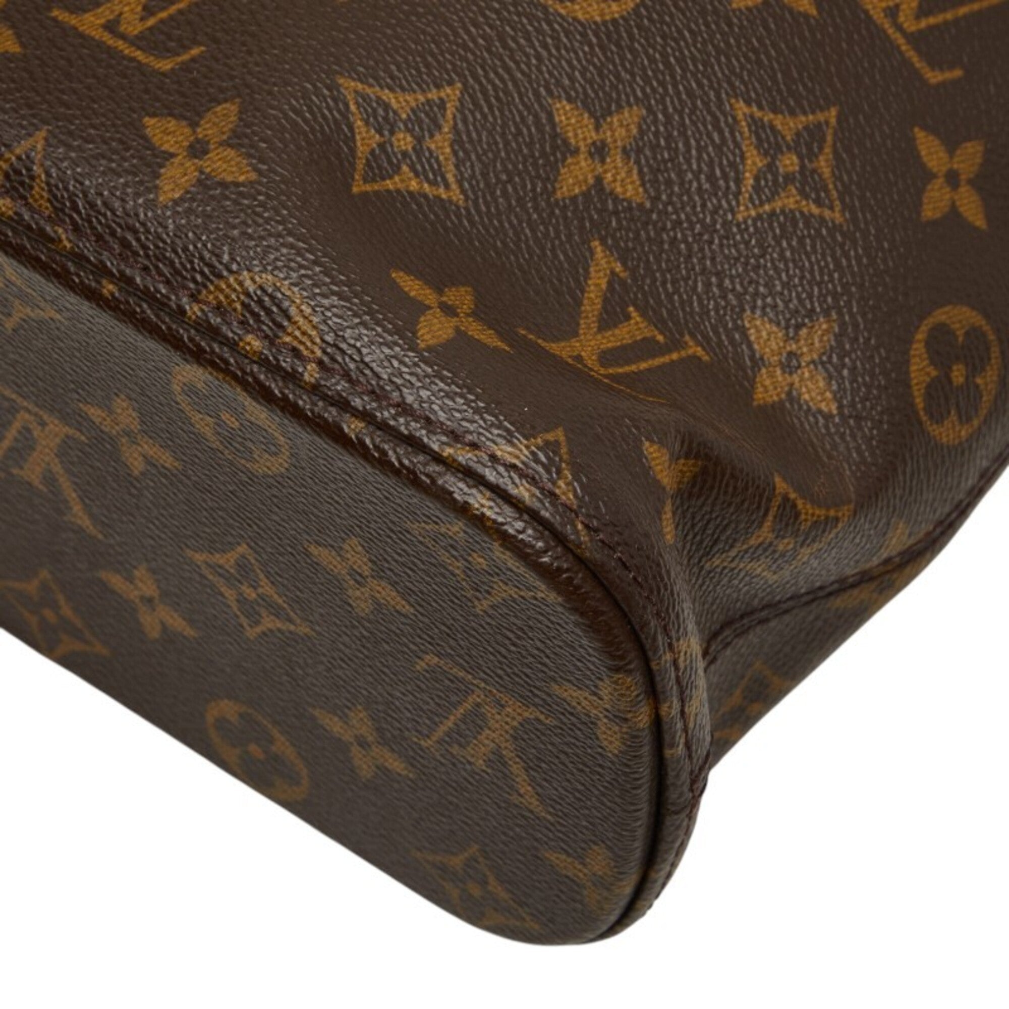 Louis Vuitton Monogram Brown Pvc Leather Shoulder Bag Tote Bag (Pre-Owned)
