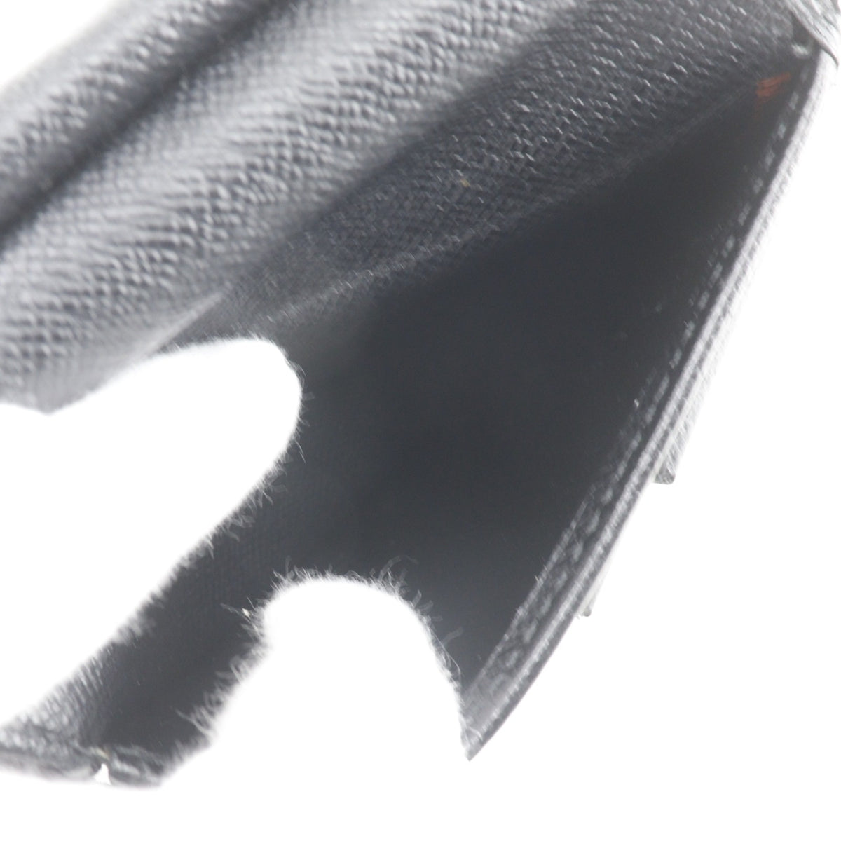 Louis Vuitton Black Noir Epi Leather Wallet (Bi-Fold) (Pre-Owned)