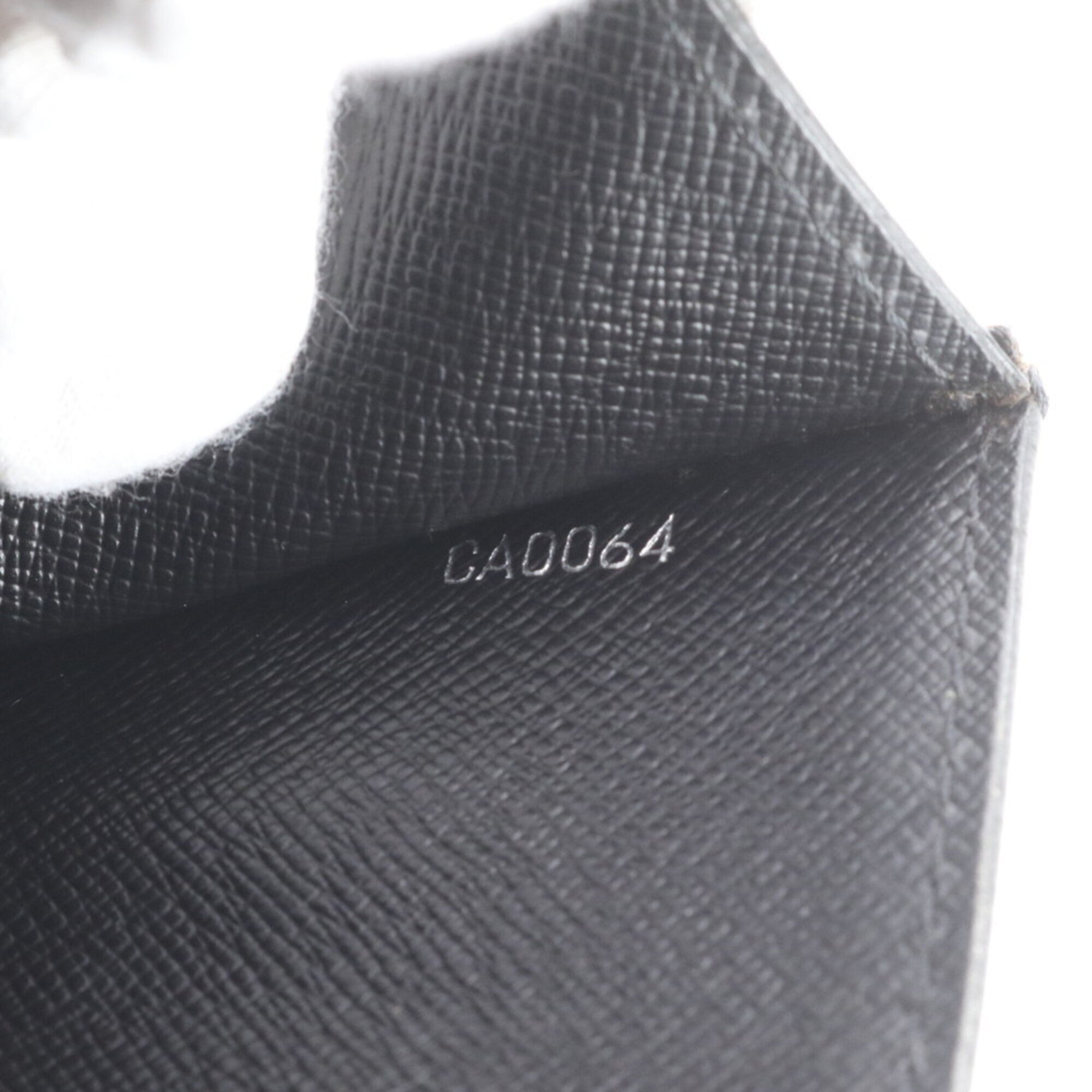 Louis Vuitton Ardoise Leather Clutch Bag Handbag Pouch (Pre-Owned)