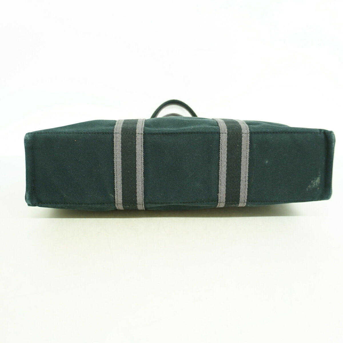 Hermes Black Canvas Tote Bag (Pre-Owned)