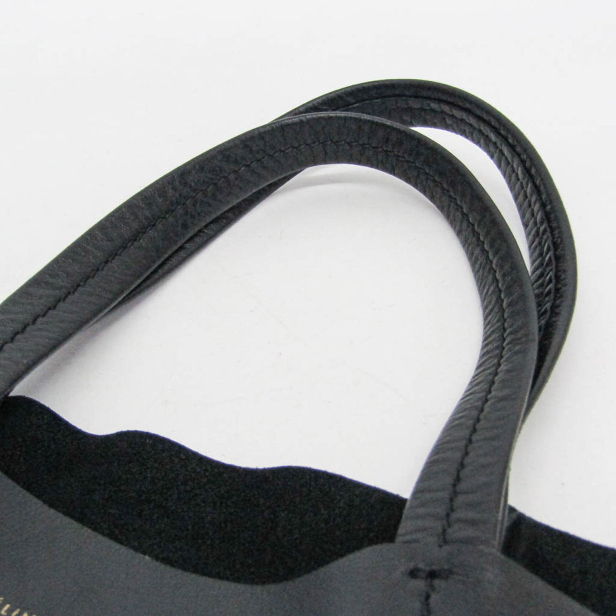 Celine Cabas Black Leather Tote Bag (Pre-Owned)