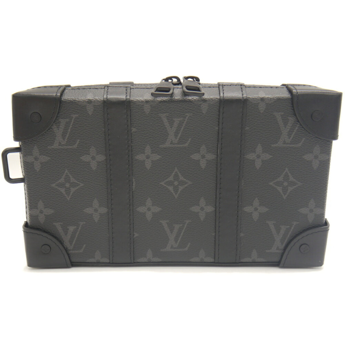 Louis Vuitton Black Monogram Eclipse Leather Shoulder Bag (Pre-Owned)