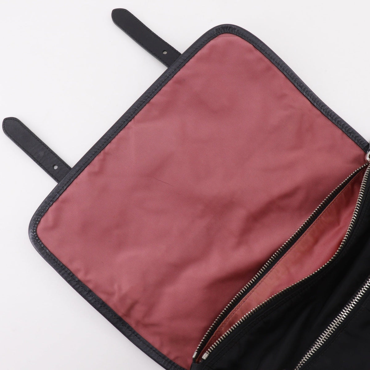 Prada Black Nylon Shoulder Bag (Pre-Owned)