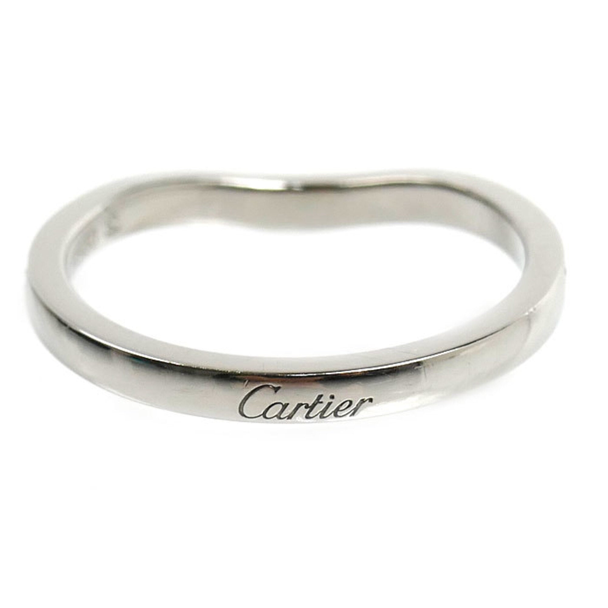 Cartier Platinum 950 Band Ring (Pre-Owned)