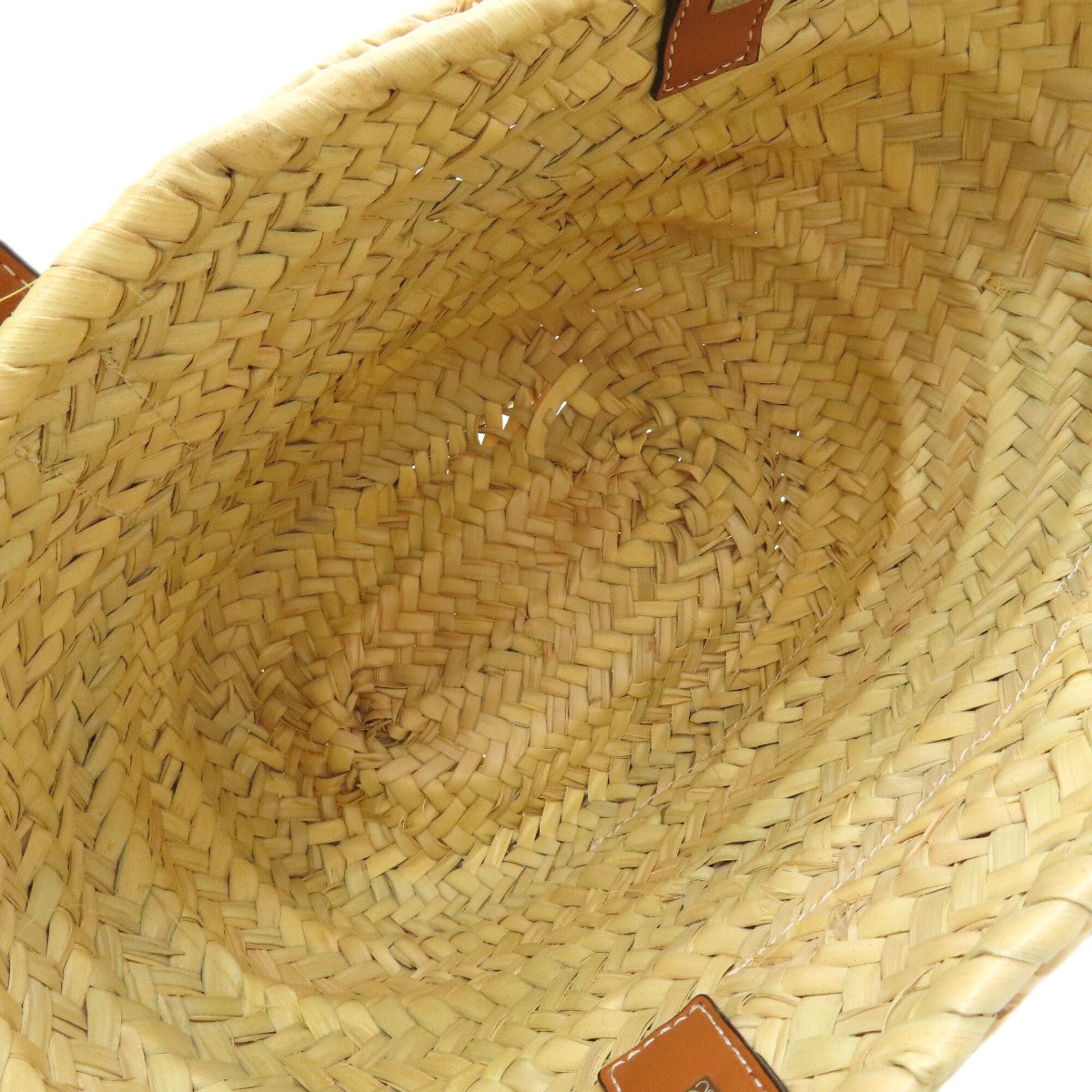 Loewe Brown Leather Basket Tote Bag (Pre-Owned)