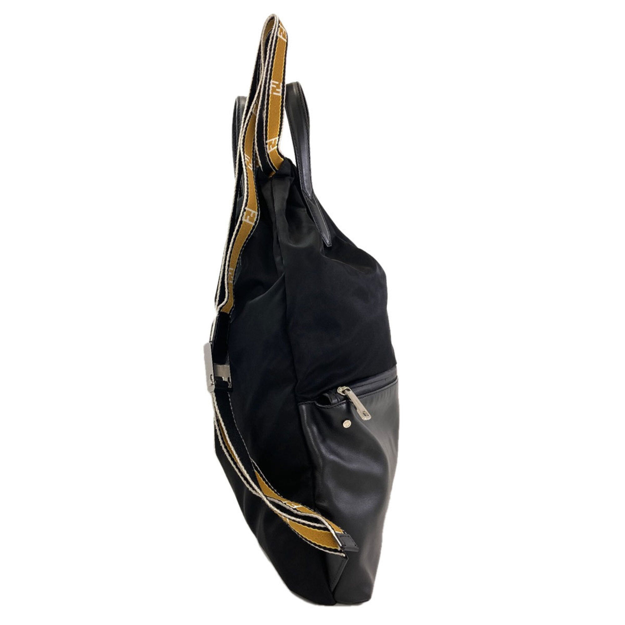 Fendi Black Nylon Backpack (Pre-Owned)