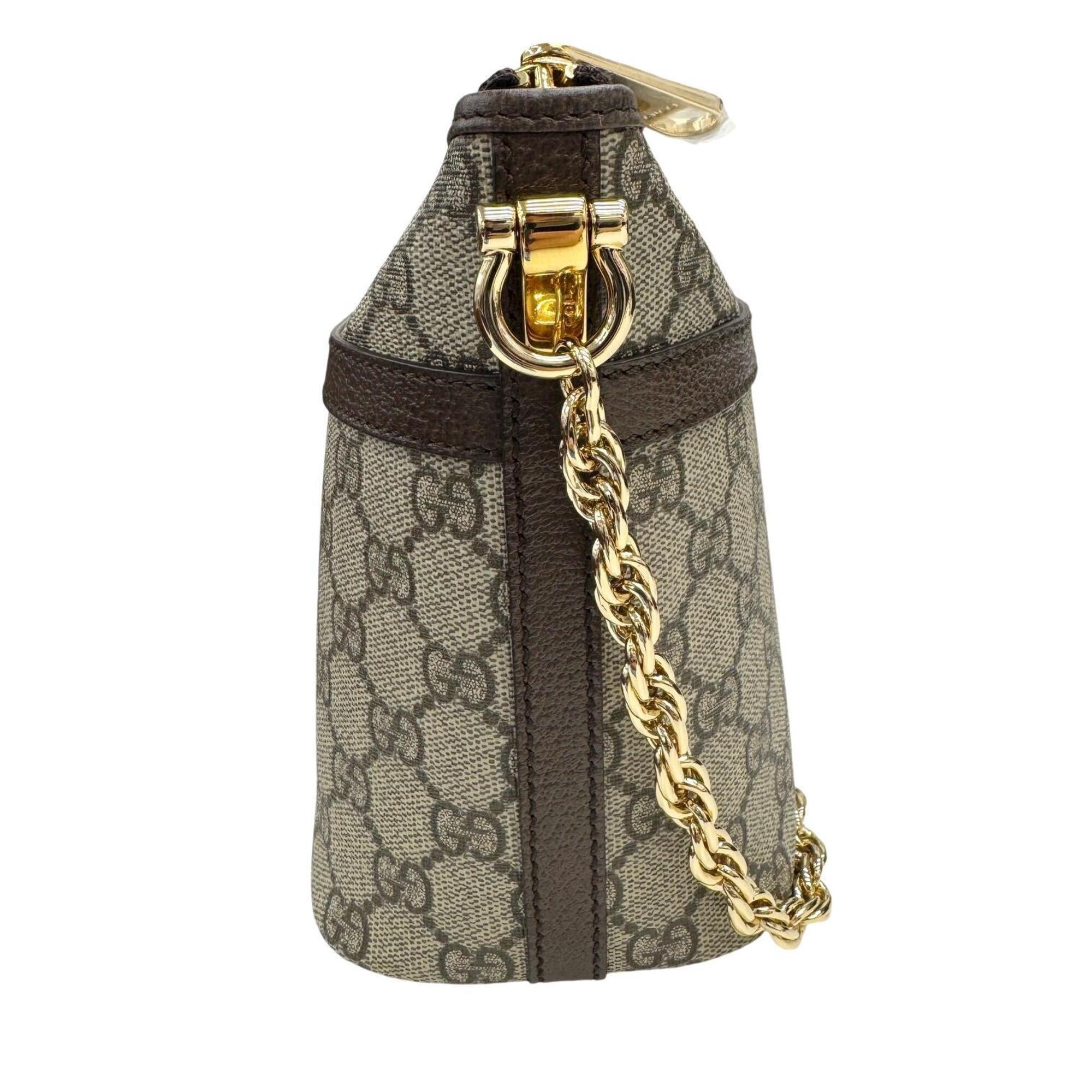 Gucci Ophidia Beige Gg Supreme Tote Bag (Pre-Owned)