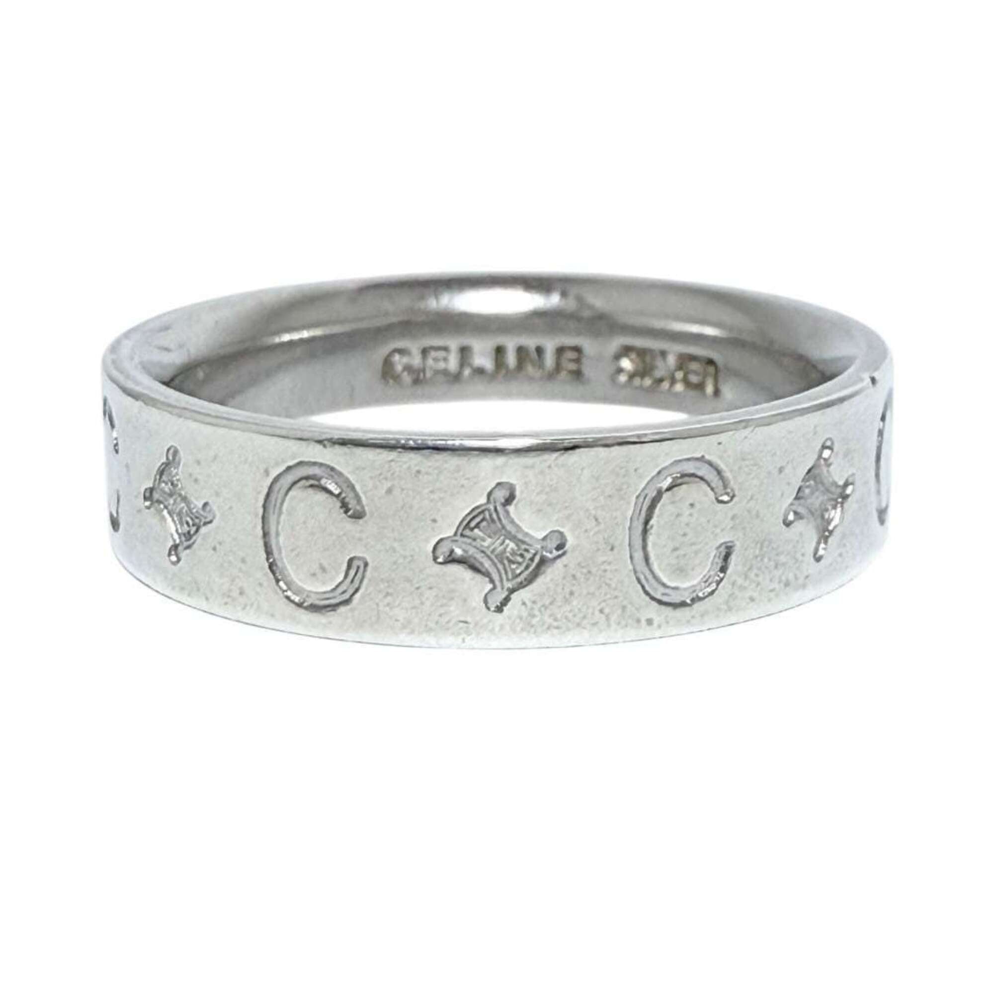 Celine Silver Silver 925 Band Ring (Pre-Owned)