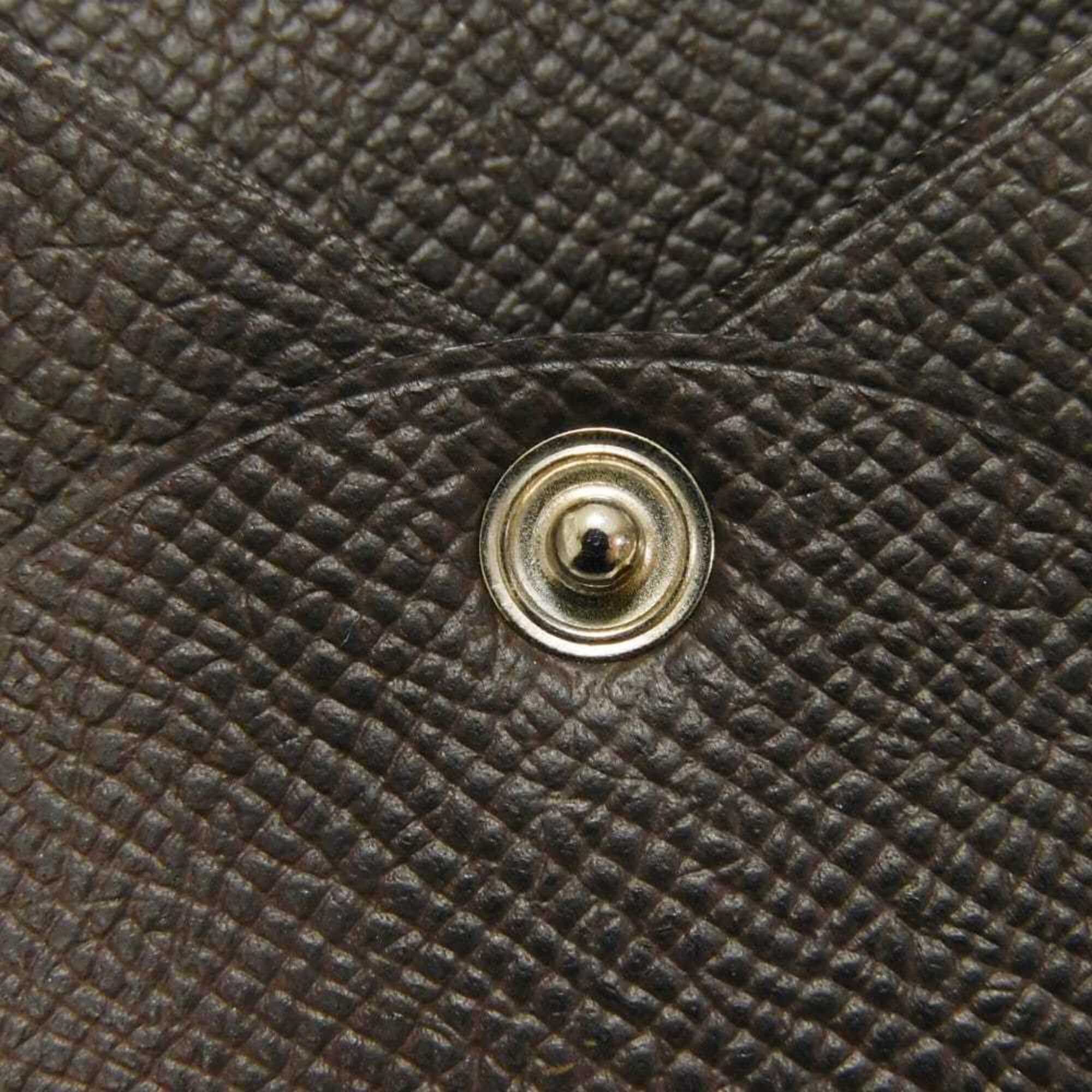 Hermes Brown Chocolat Dark Brown Epsom Leather Coin Purse/Coin Case (Pre-Owned)