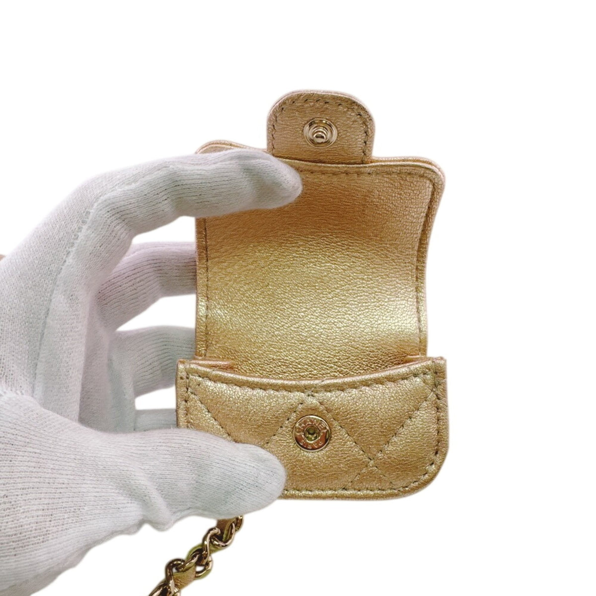Chanel Matelasse Leather Coin Purse/Coin Case (Pre-Owned)