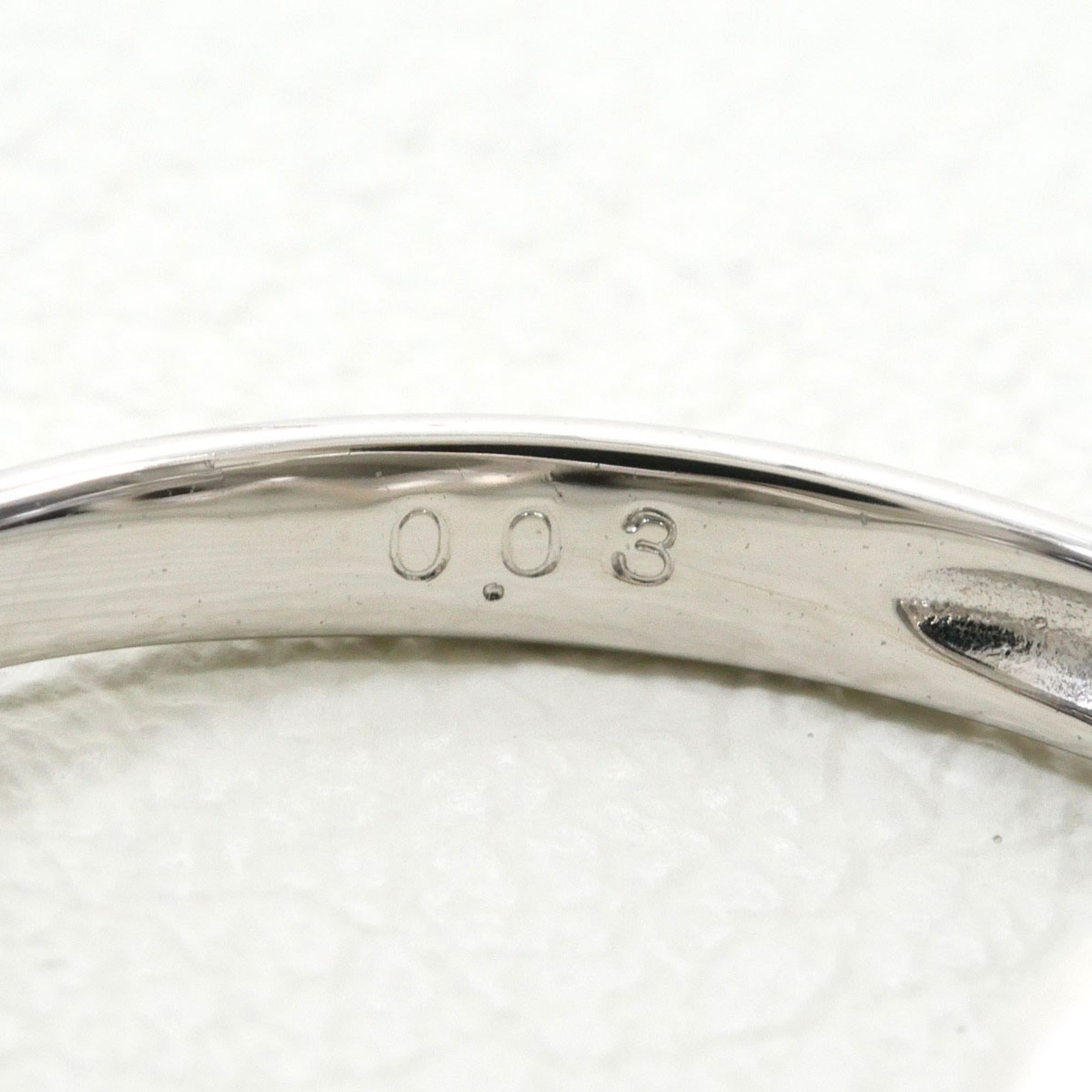 Unbranded White Gold White Gold (18K) Band Ring (Pre-Owned)