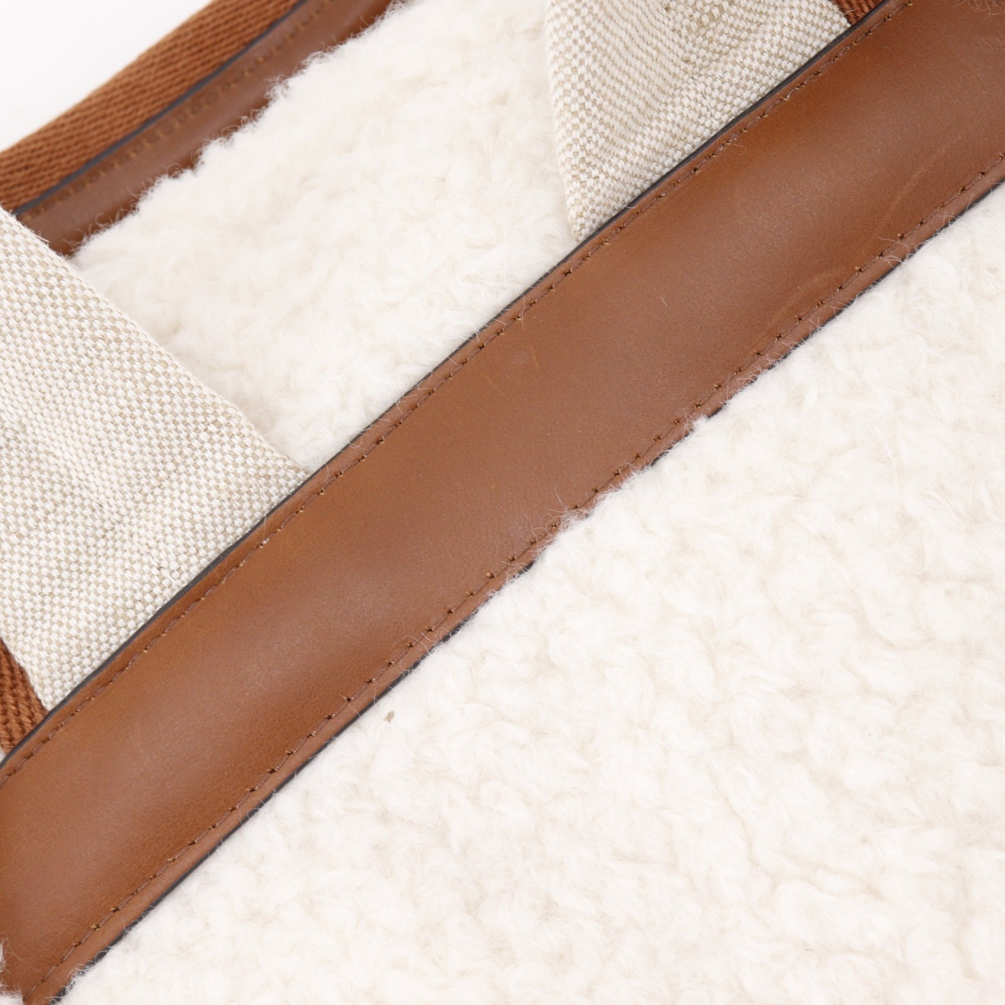 Chloé Off-White Cotton Backpack (Pre-Owned)