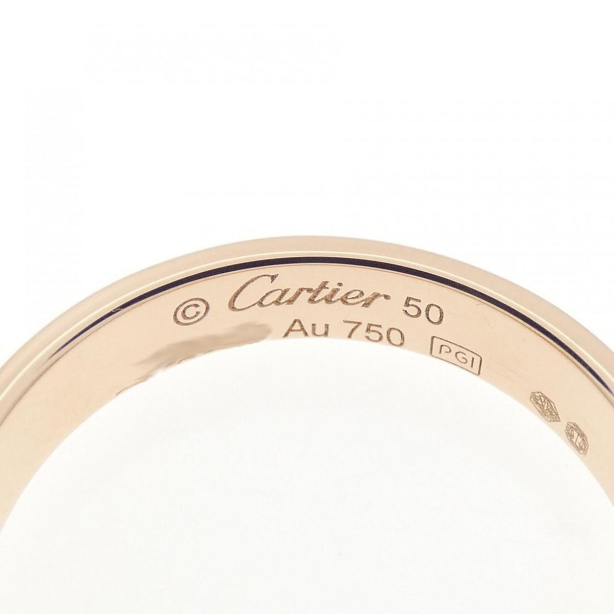 Cartier Pink Gold (18K) Band Ring (Pre-Owned)