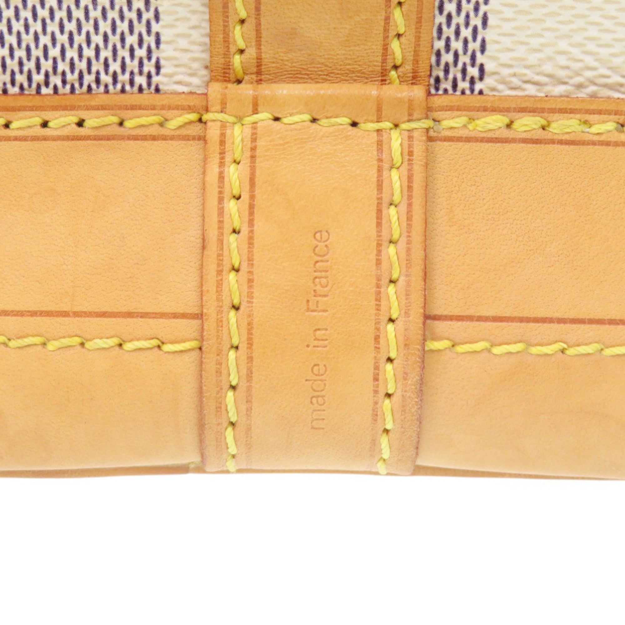 Louis Vuitton White Damier Azur Shoulder Bag (Pre-Owned)