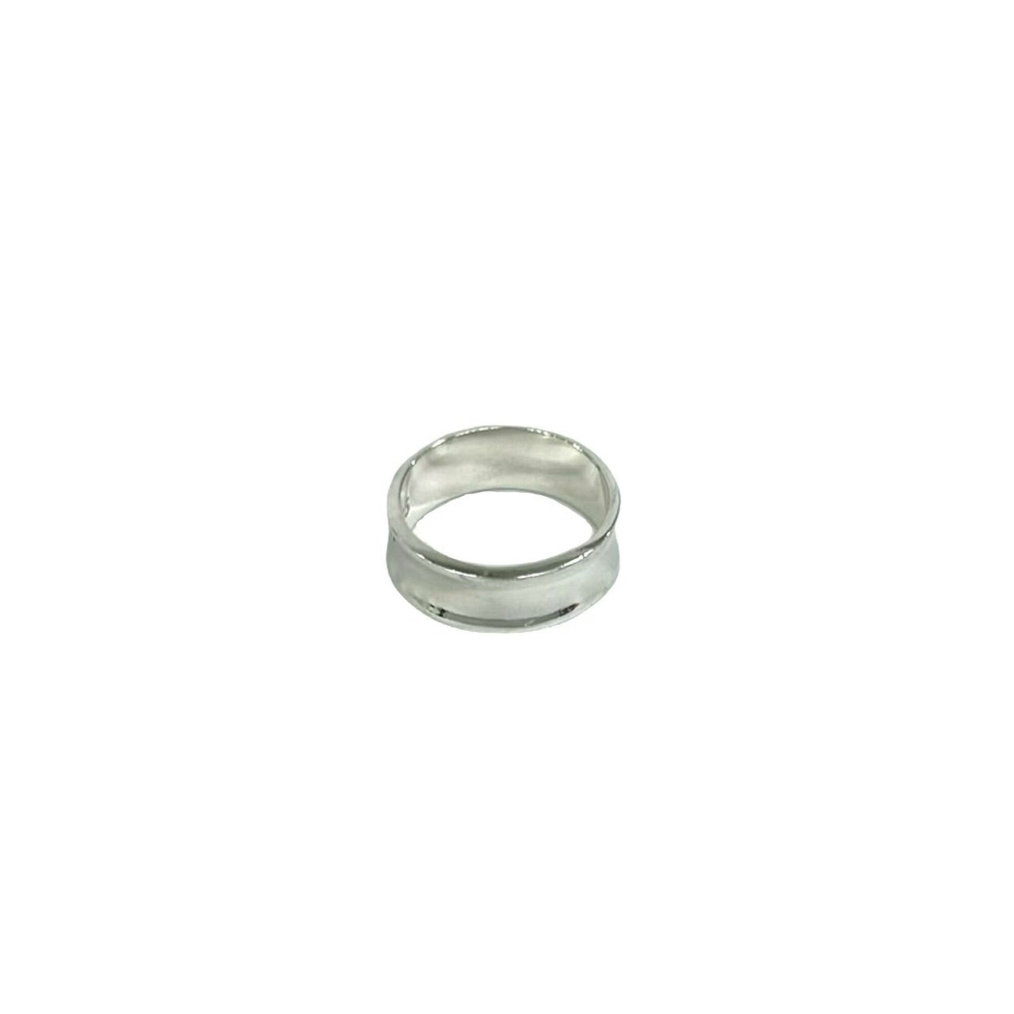 Tiffany Silver Silver 925 Band Ring (Pre-Owned)