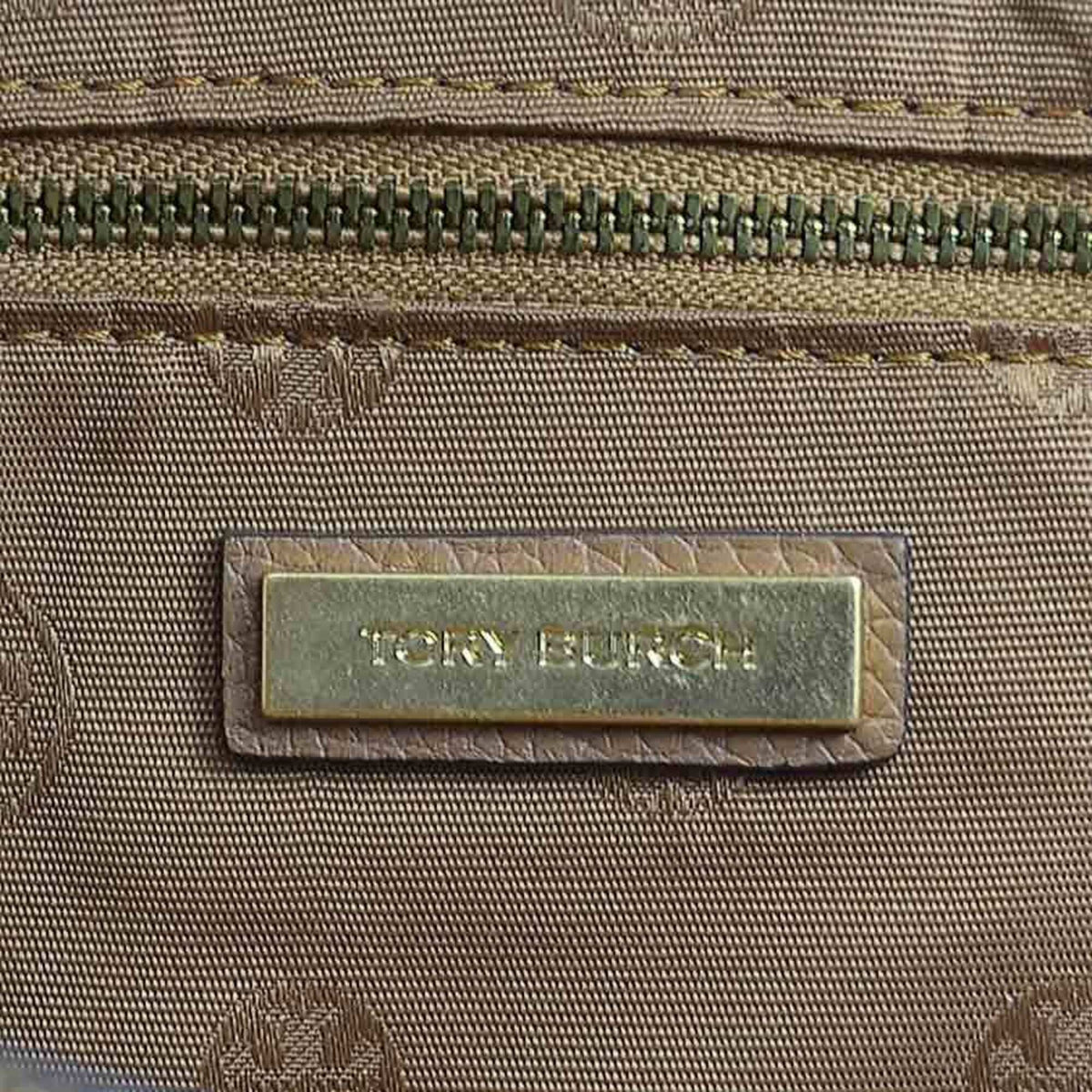 Tory Burch Brown Leather Shoulder Bag (Pre-Owned)
