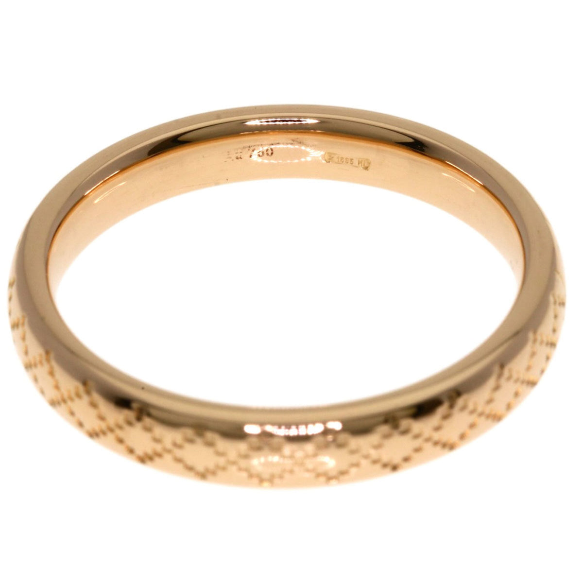 Gucci Pink Gold (18K) Band Ring (Pre-Owned)