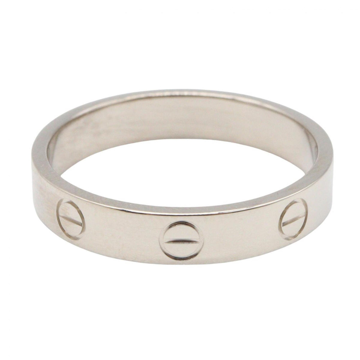 Cartier White Gold White Gold (18K) Band Ring (Pre-Owned)