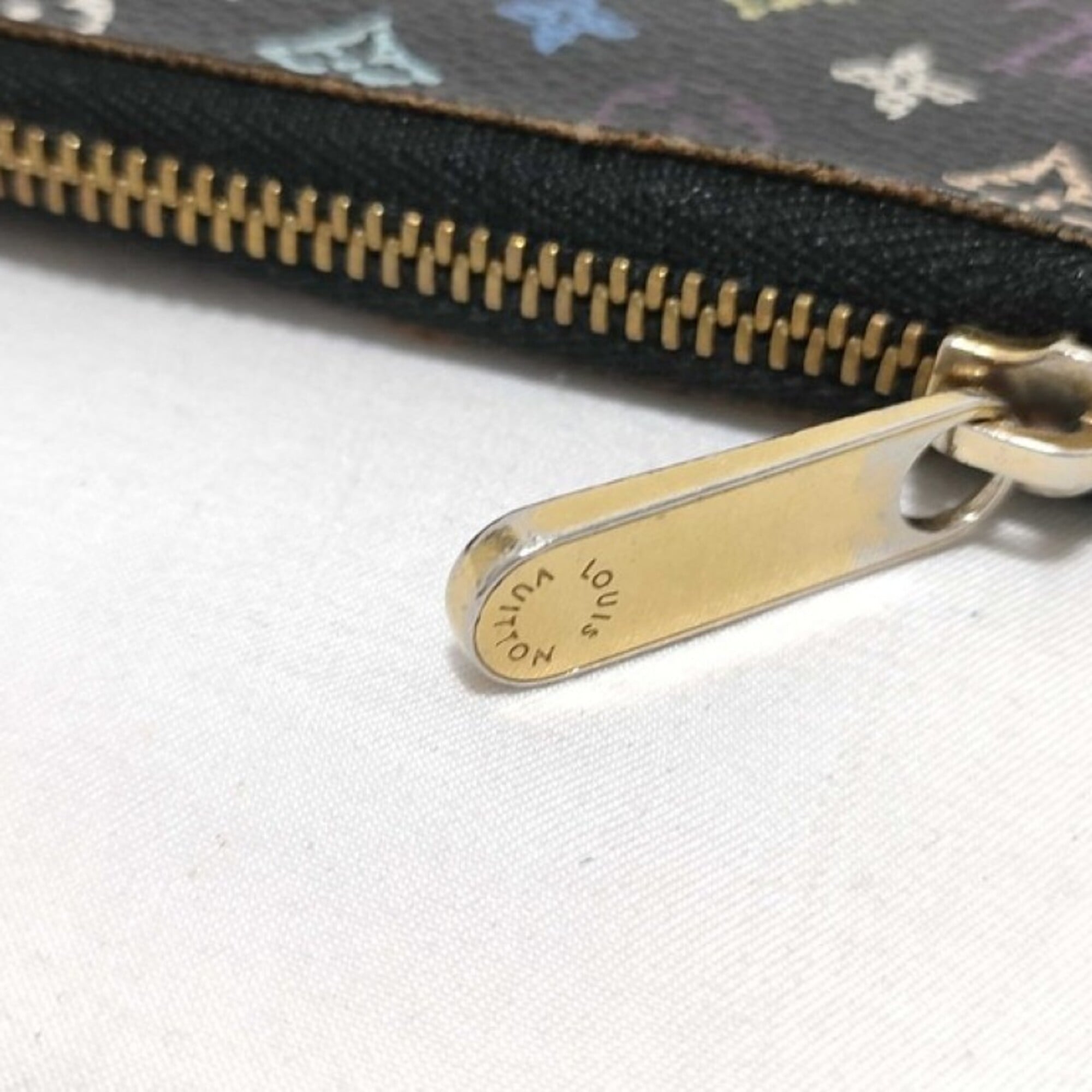 Louis Vuitton Black Galle Grenade Monogram Multi-Color Monogram Multicolore Coin Purse/Coin Case (Pre-Owned)