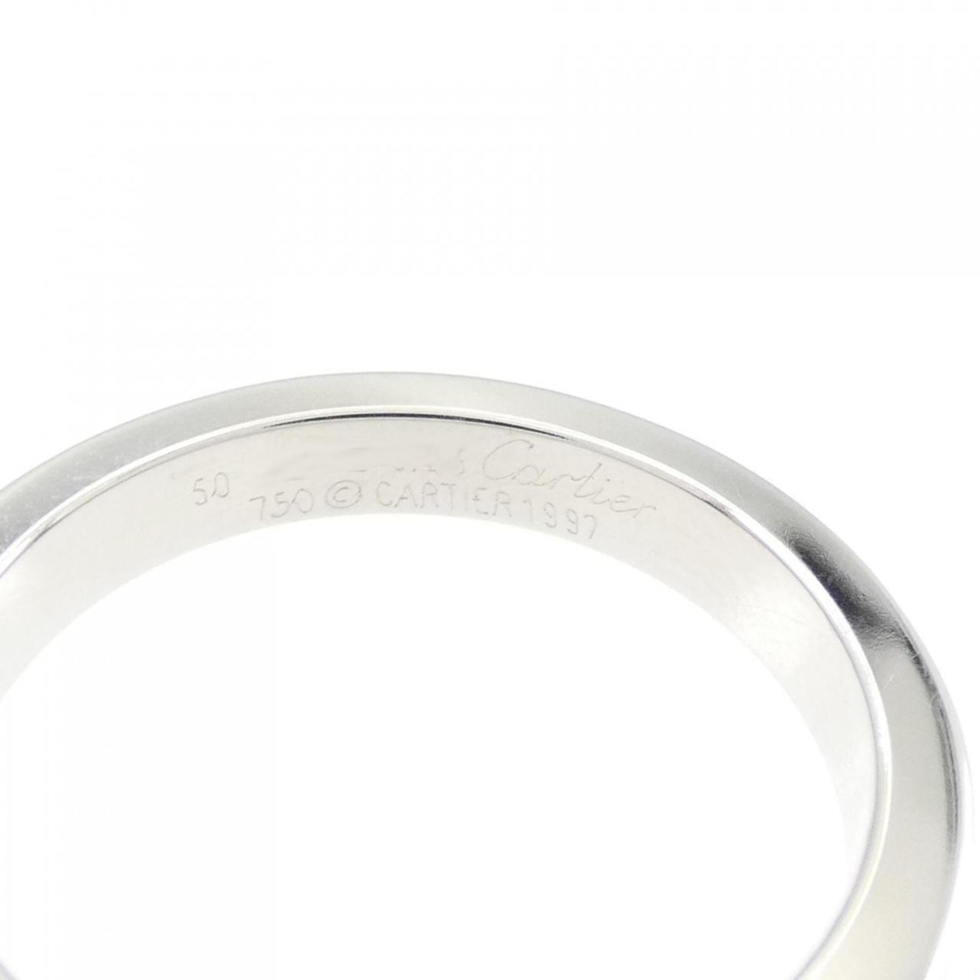 Cartier White Gold White Gold (18K) Band Ring (Pre-Owned)