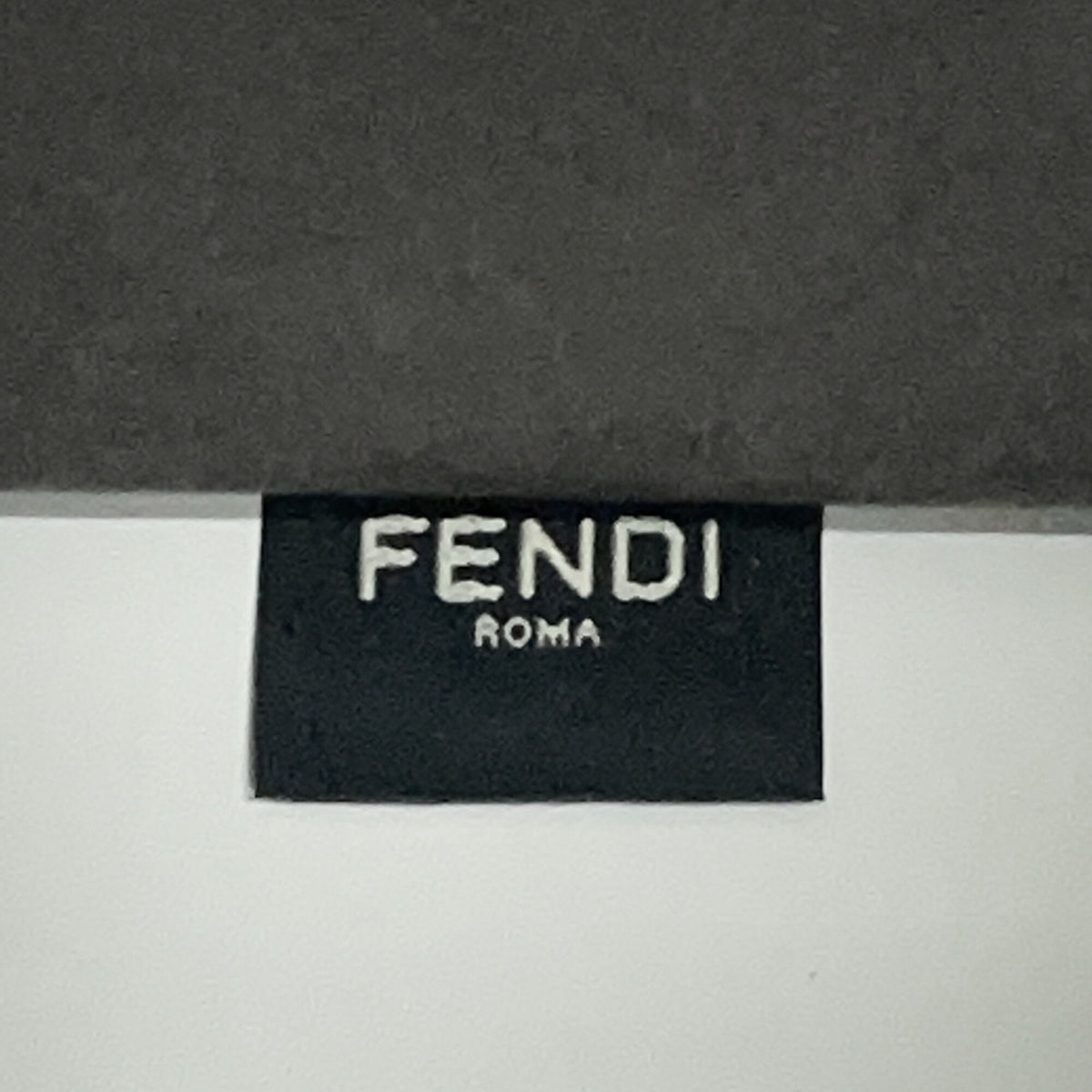 Fendi White Yellow Leather Tote Bag (Pre-Owned)