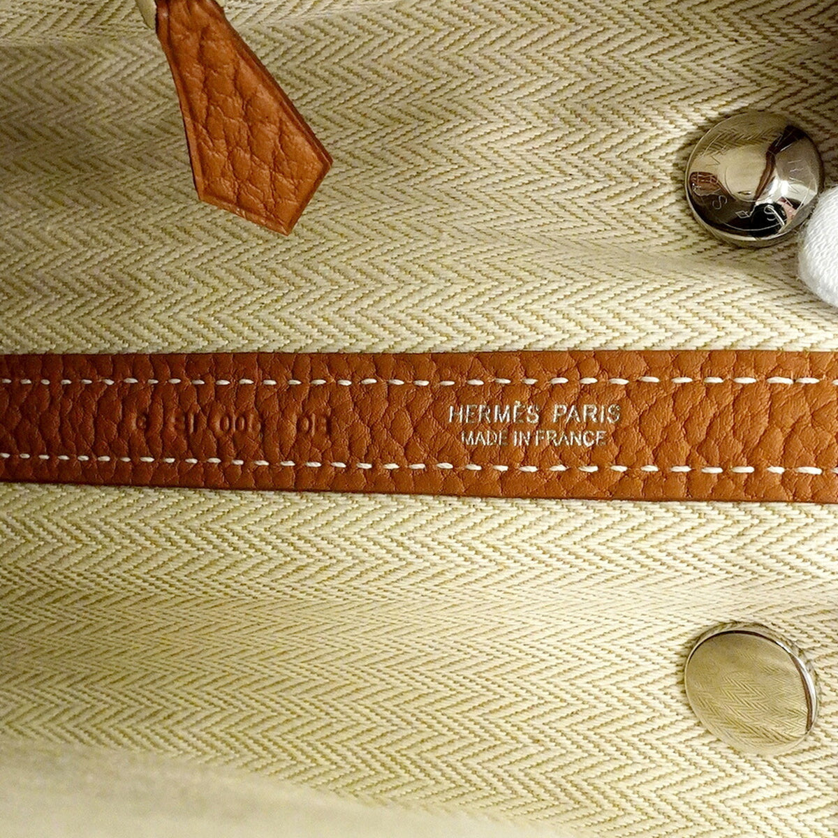 Hermes Gold Negonda Leather Tote Bag (Pre-Owned)