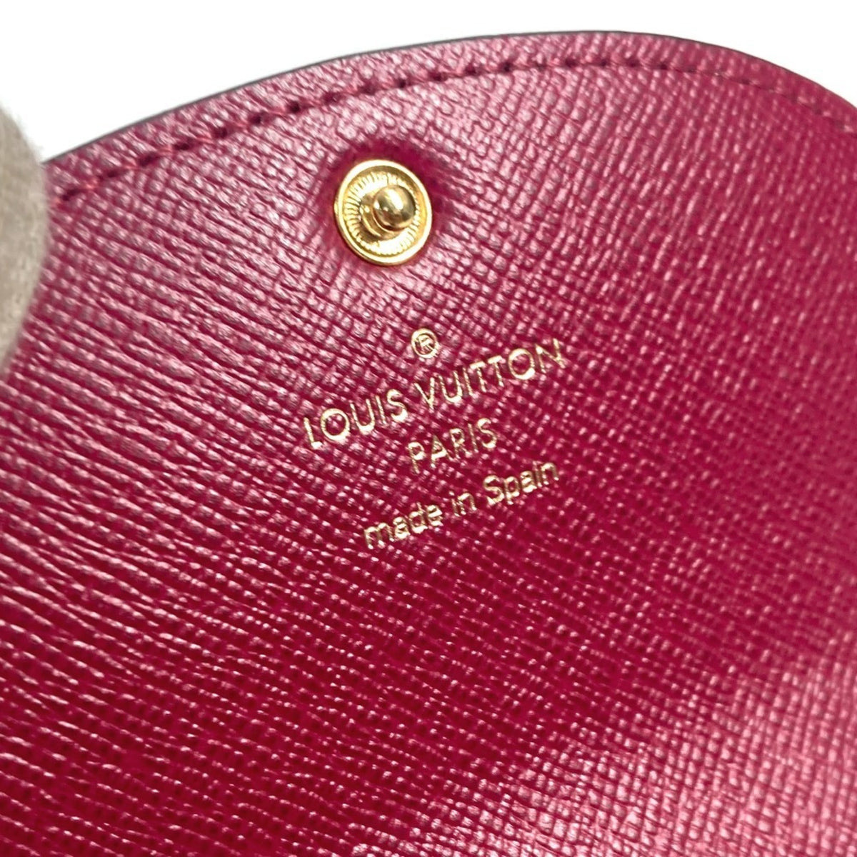 Louis Vuitton Brown Pink Metal Wallet (Bi-Fold) (Pre-Owned)