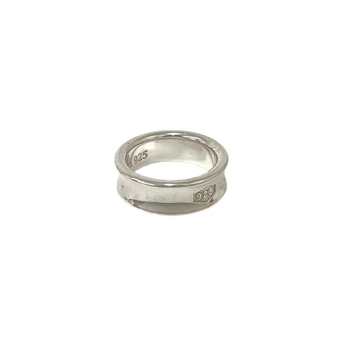 Tiffany Silver Silver 925 Band Ring (Pre-Owned)