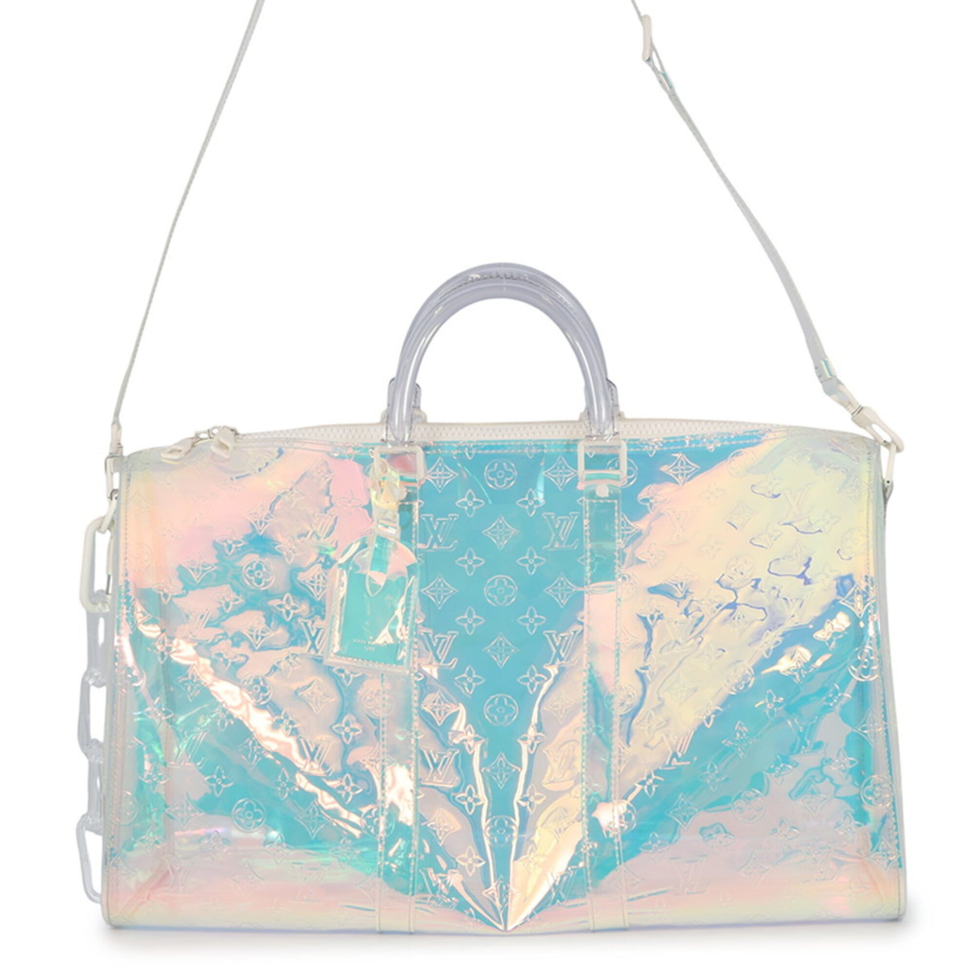 Louis Vuitton Monogram Clear Boston Bag (Pre-Owned)