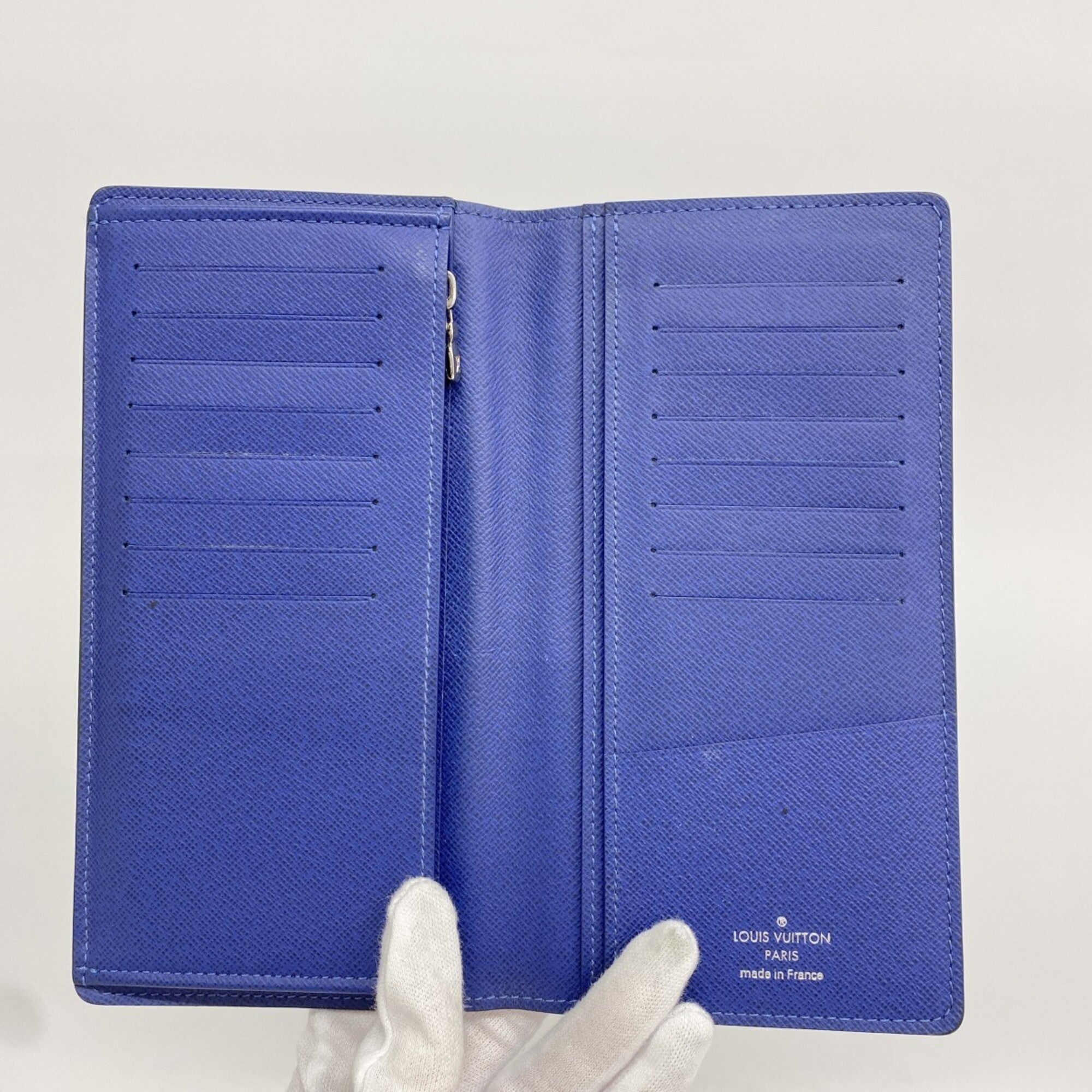 Louis Vuitton Cobalt Long Wallet (Bi-Fold) (Pre-Owned)