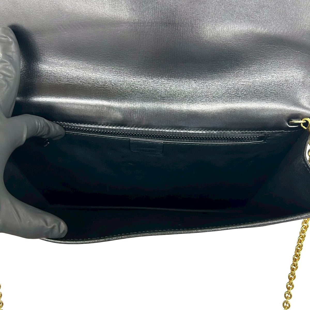 Celine Black Leather Shoulder Bag (Pre-Owned)
