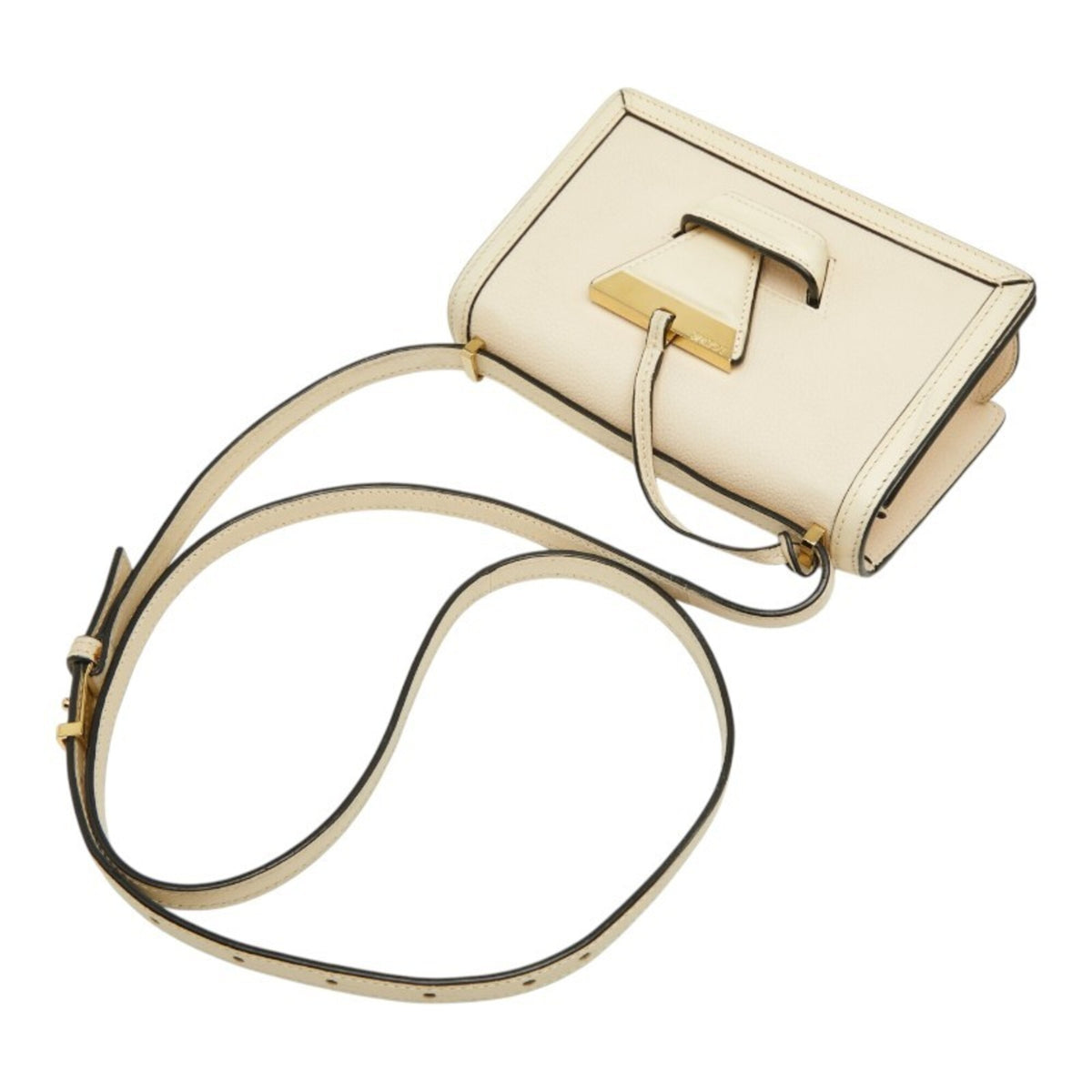 Loewe Ivory Leather Shoulder Bag (Pre-Owned)