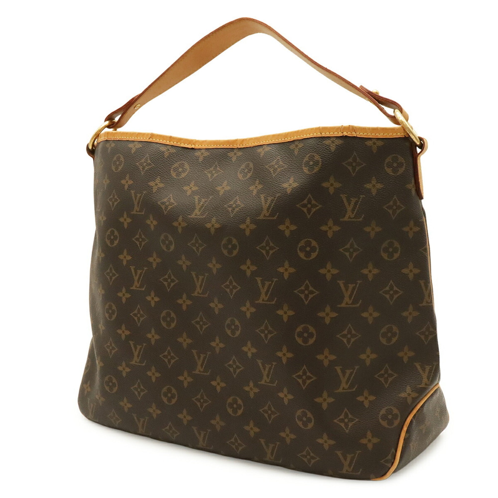 Louis Vuitton Brown Monogram Canvas Pvc Coated Canvas Shoulder Bag (Pre-Owned)