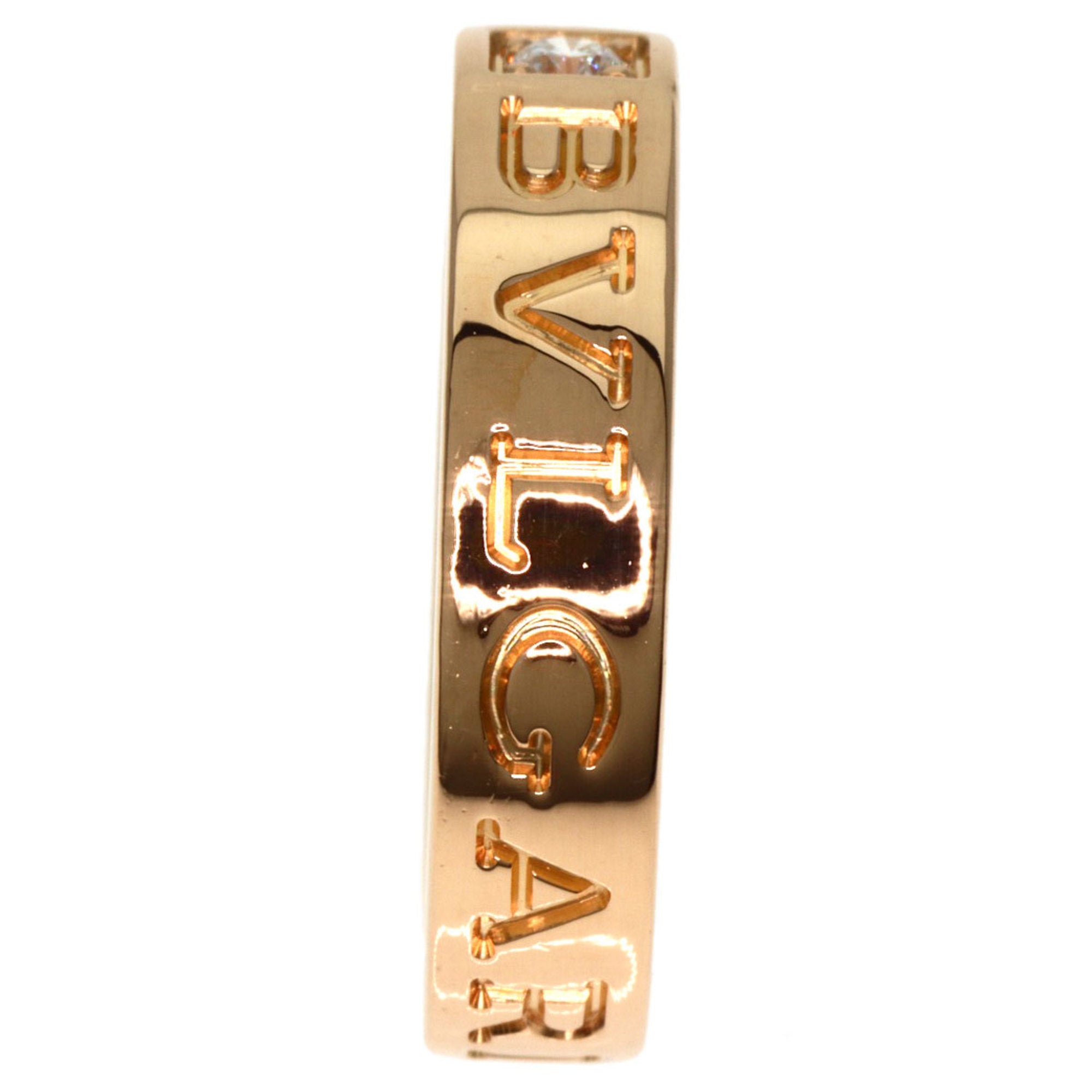 Bvlgari Pink Gold Pink Gold (18K) Band Ring (Pre-Owned)