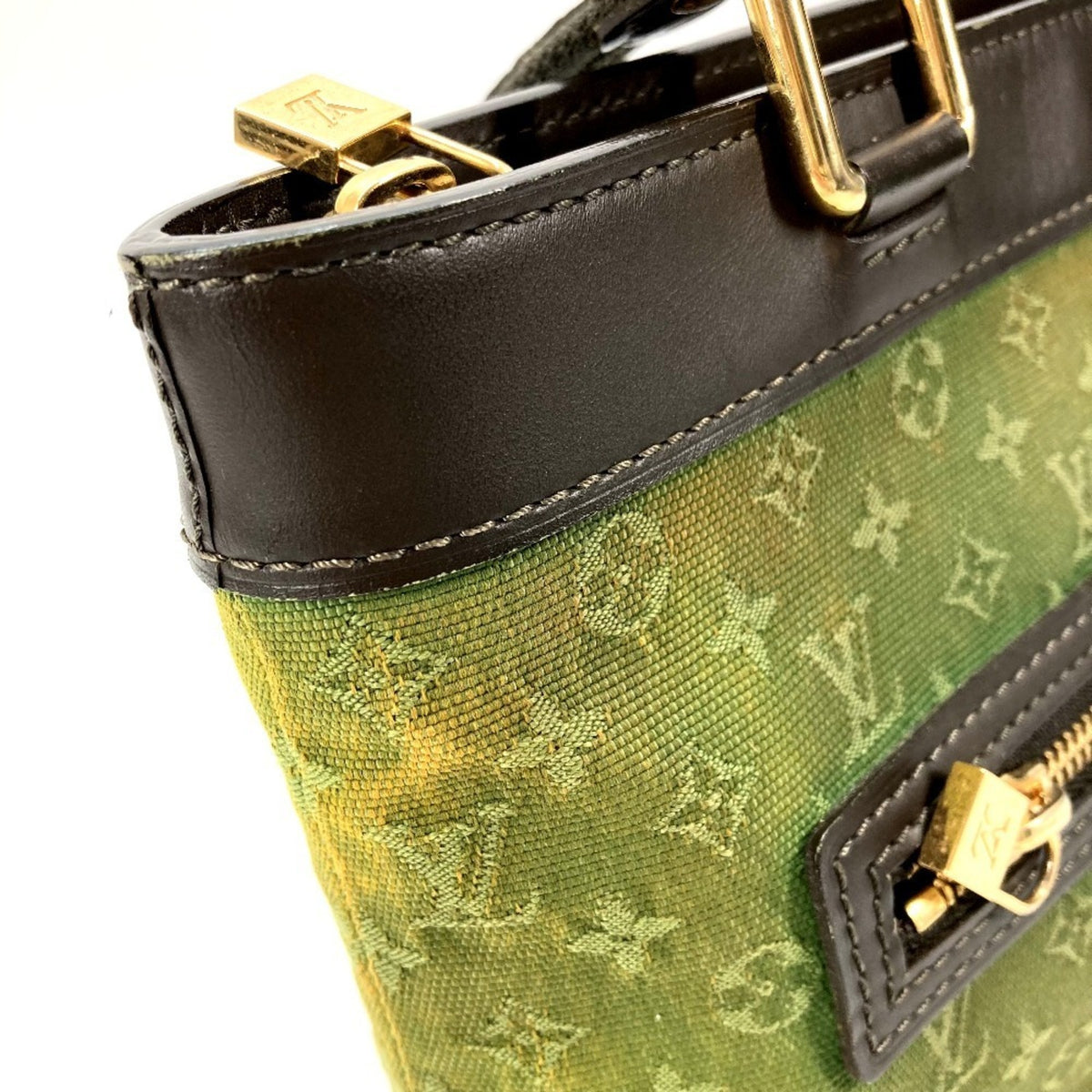 Louis Vuitton Tst Khaki Monogram Mini Canvas Handbag Shoulder Bag Tote Bag (Pre-Owned)
