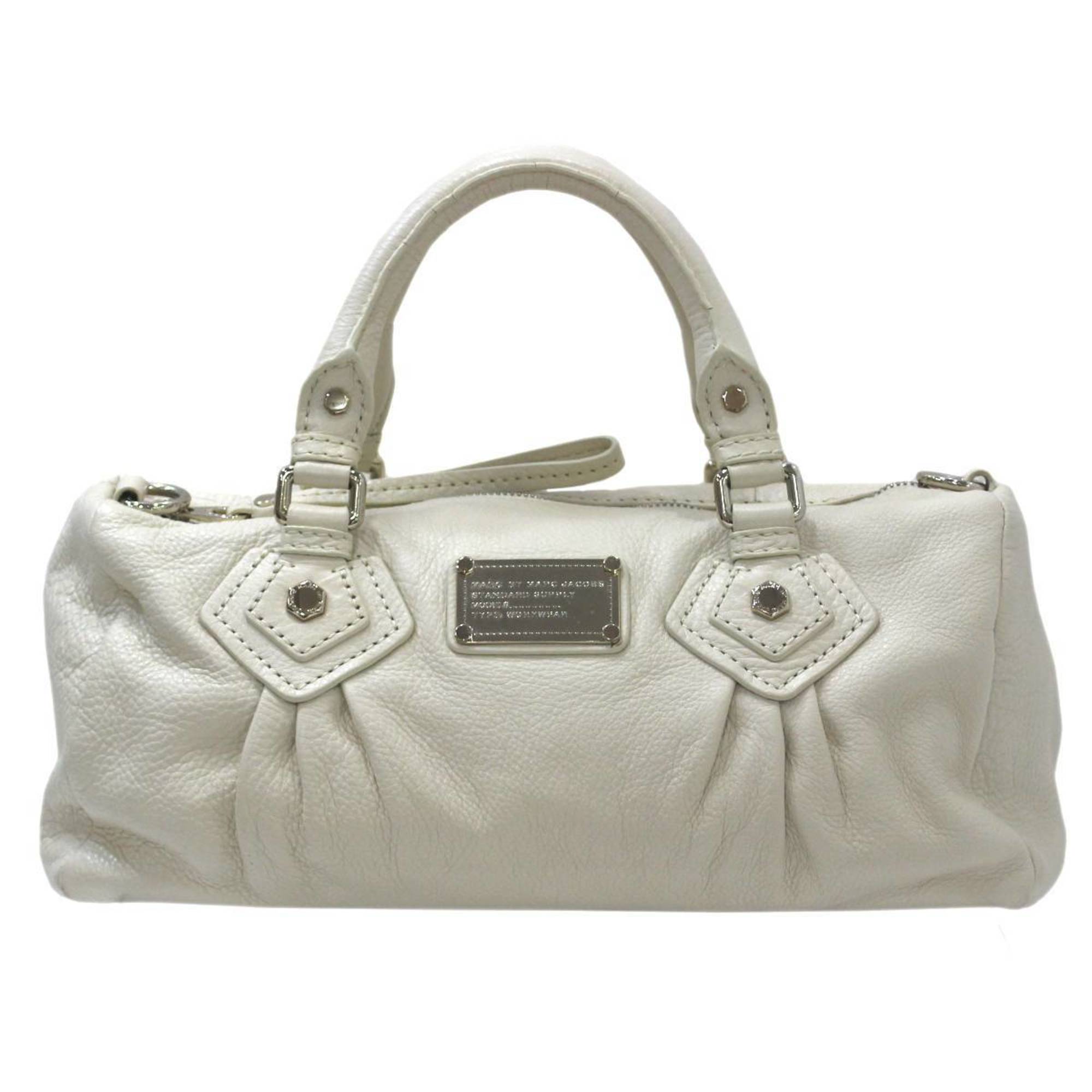 Marc By Marc Jacobs Off-White Handbag Shoulder Bag (Pre-Owned)