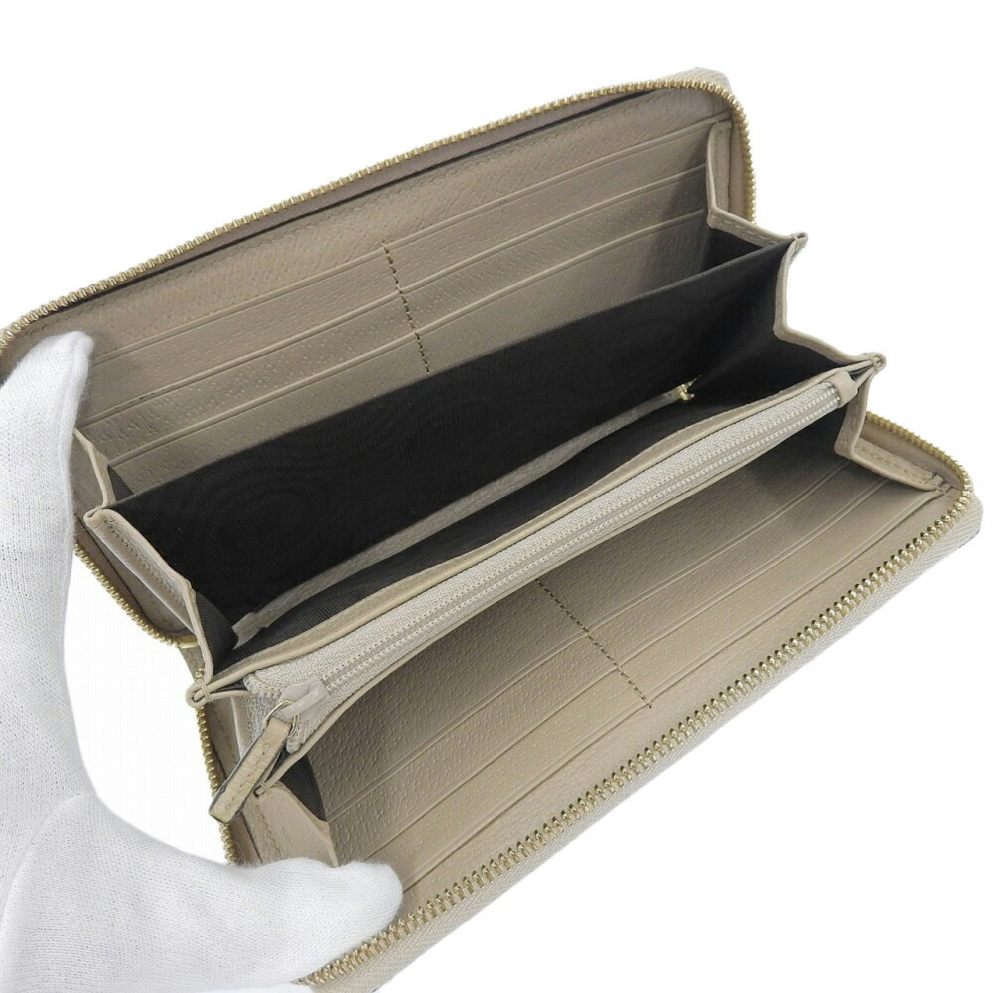Gucci Gg Supreme Beige Gg Supreme Wallet (Bi-Fold) (Pre-Owned)