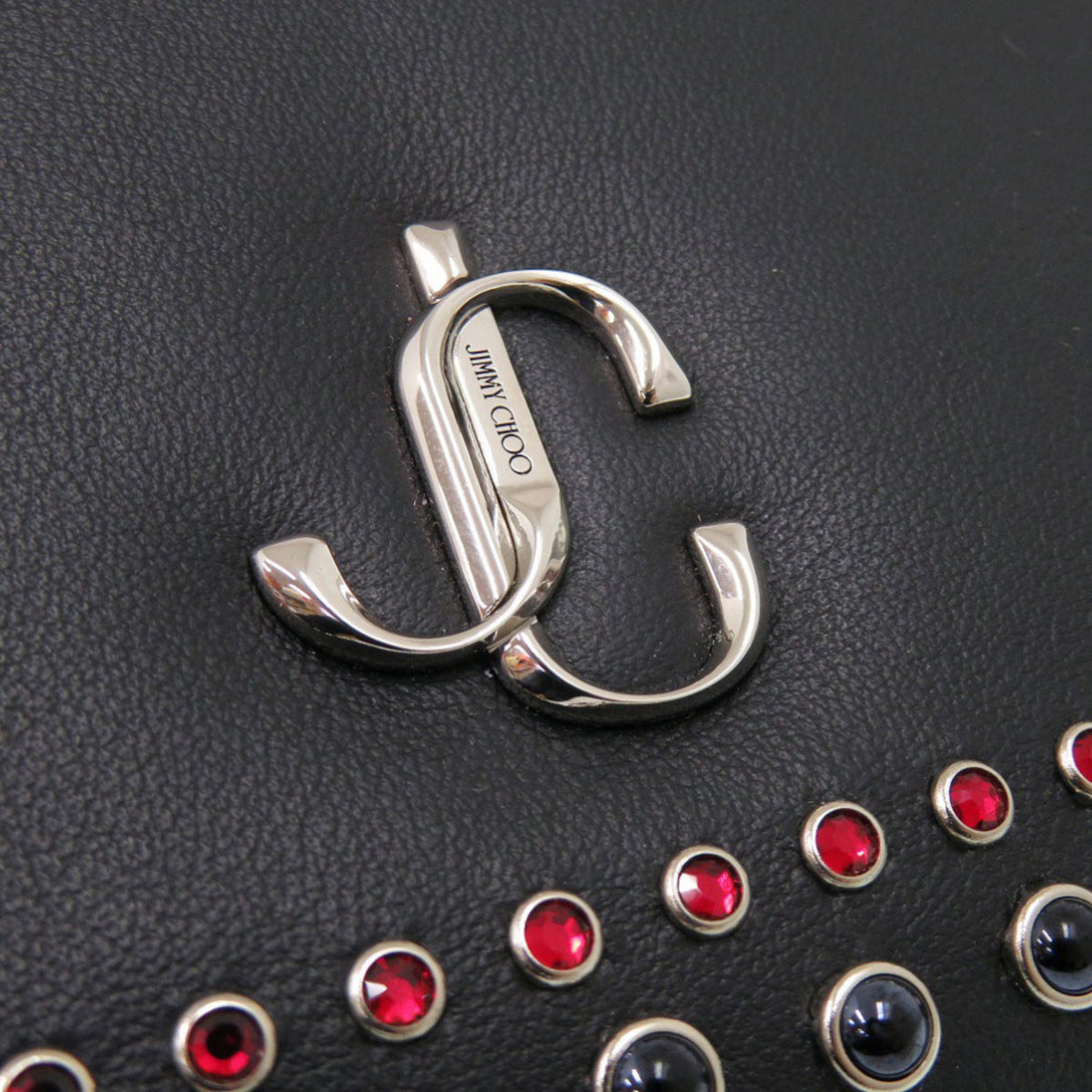 Jimmy Choo Black Leather Shoulder Bag (Pre-Owned)