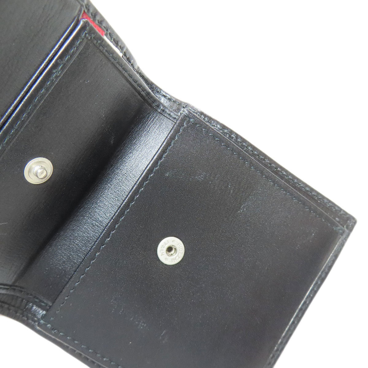 Bally Black Leather Wallet (Bi-Fold) (Pre-Owned)